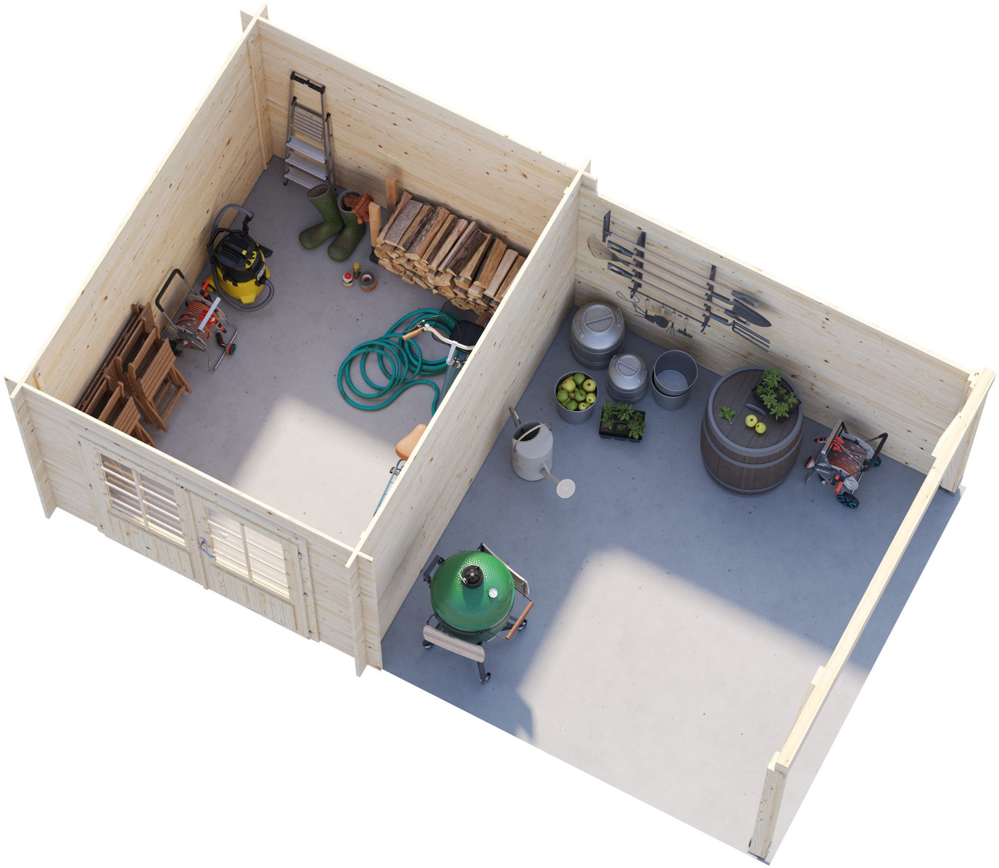 Palmako Gartenhaus »Ella« verschiedene Farben