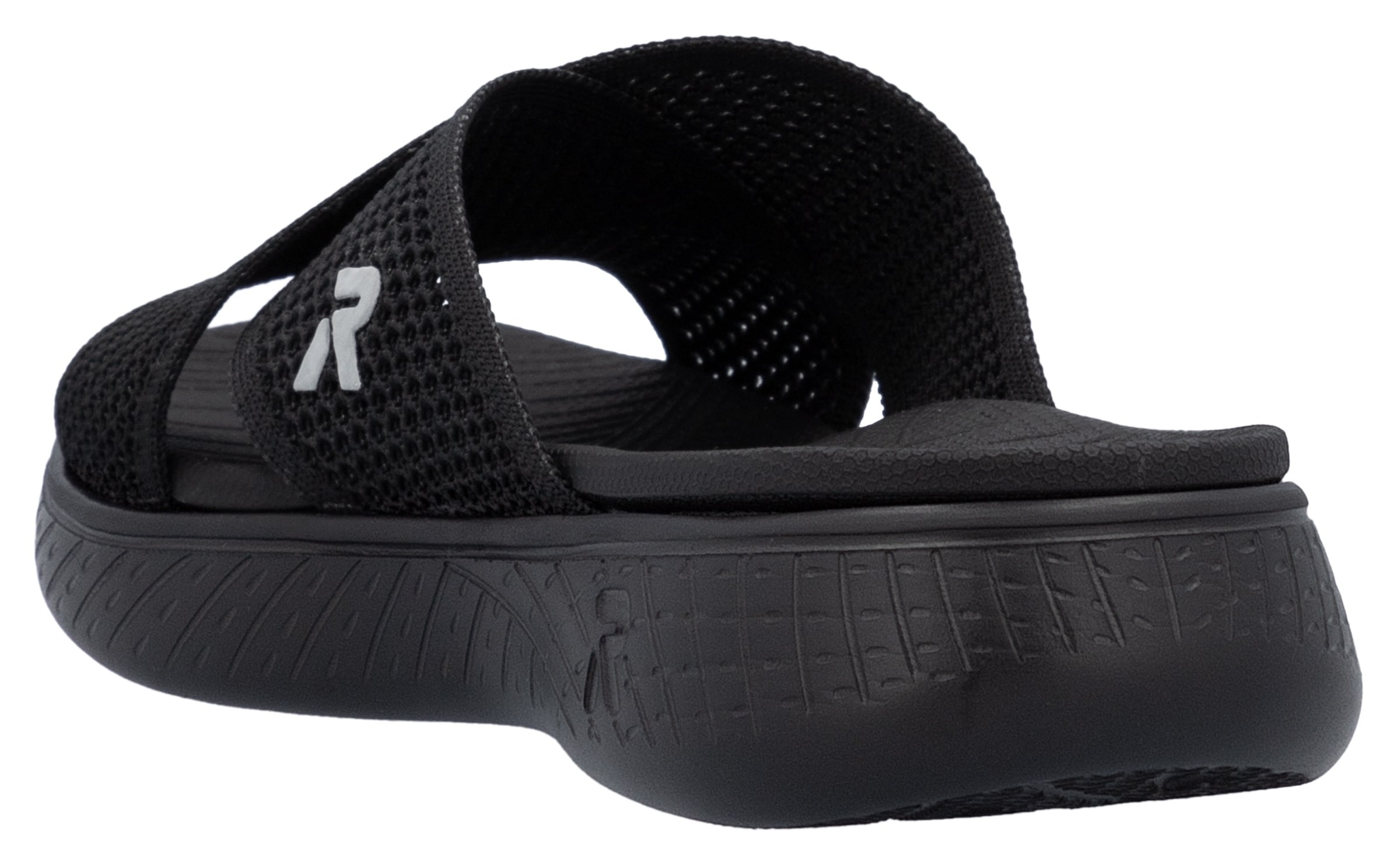 RIEKER Sport Pantolette »Ballina«, Badeschuh, Sommerschuh, Strandschuh, Urlaubschuh zum Schlupfen