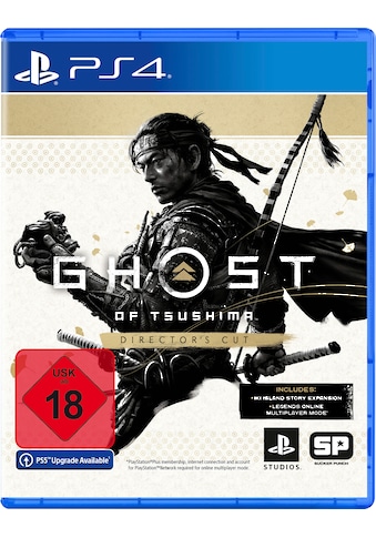 PlayStation 4 Spielesoftware »Ghost of Tsushima Director's Cut«