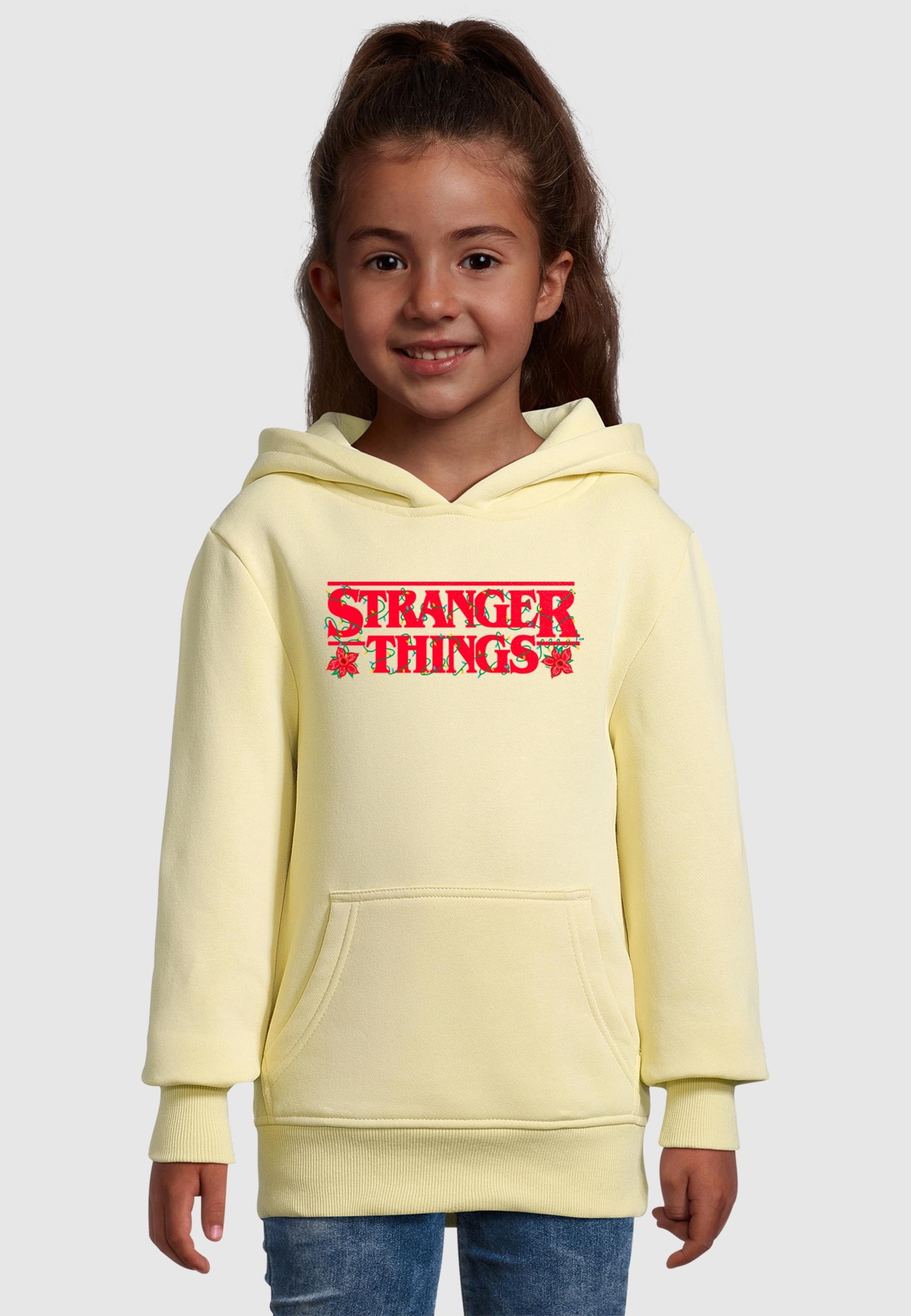 ABSOLUTE CULT Kapuzensweatshirt »ABSOLUTE CULT Kids Stranger Things - Christmas Logo Basic Hoody«, (1 tlg.)