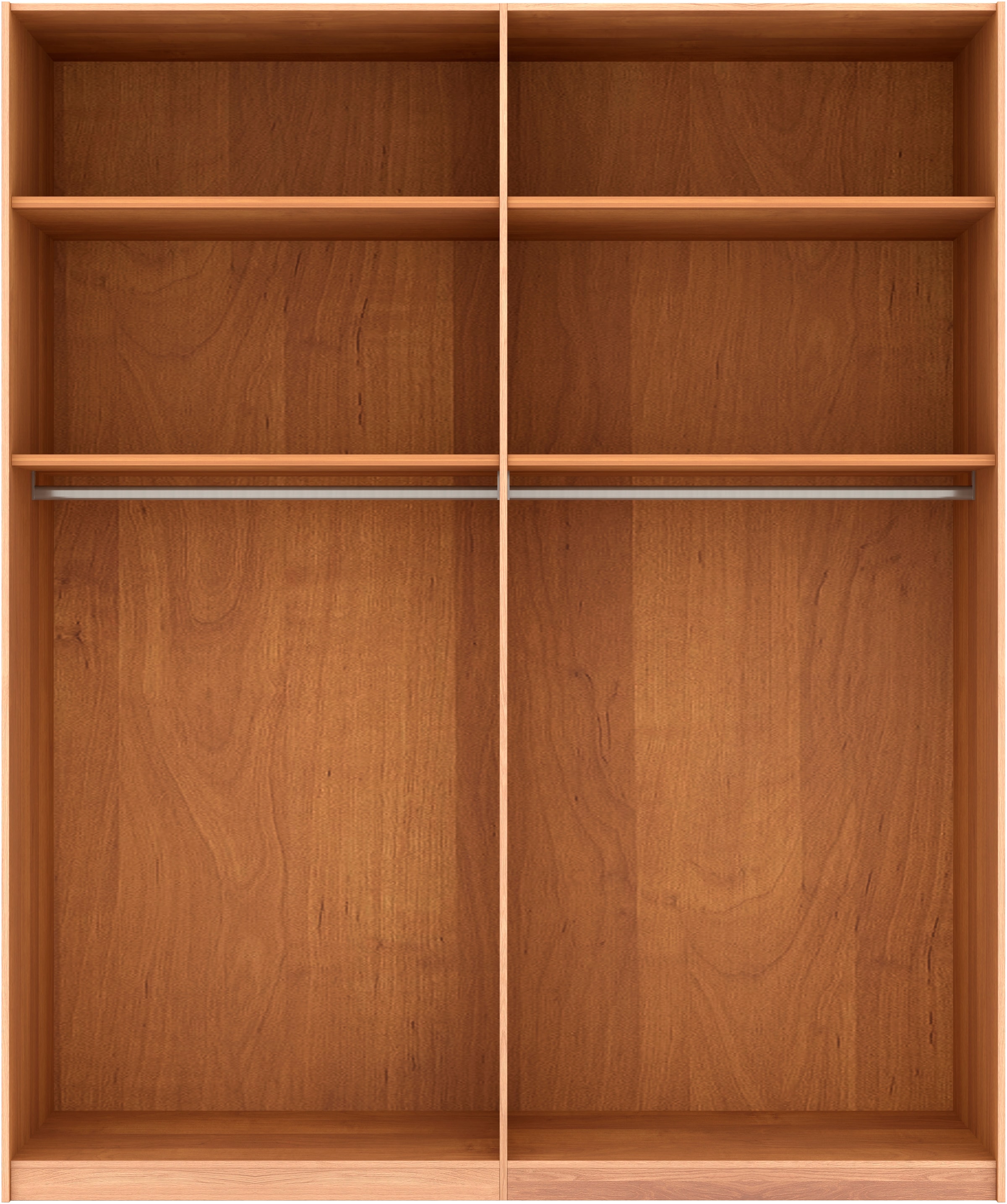 Musterring Schwebetürenschrank »Sorrent, Kleiderschrank, Schrank, Schiebetüren«, (Teilmassiv Eiche, MADE IN GERMANY), Türen in Eiche massiv mit Kassetten-Optik, verschiedene Maße verfügbar