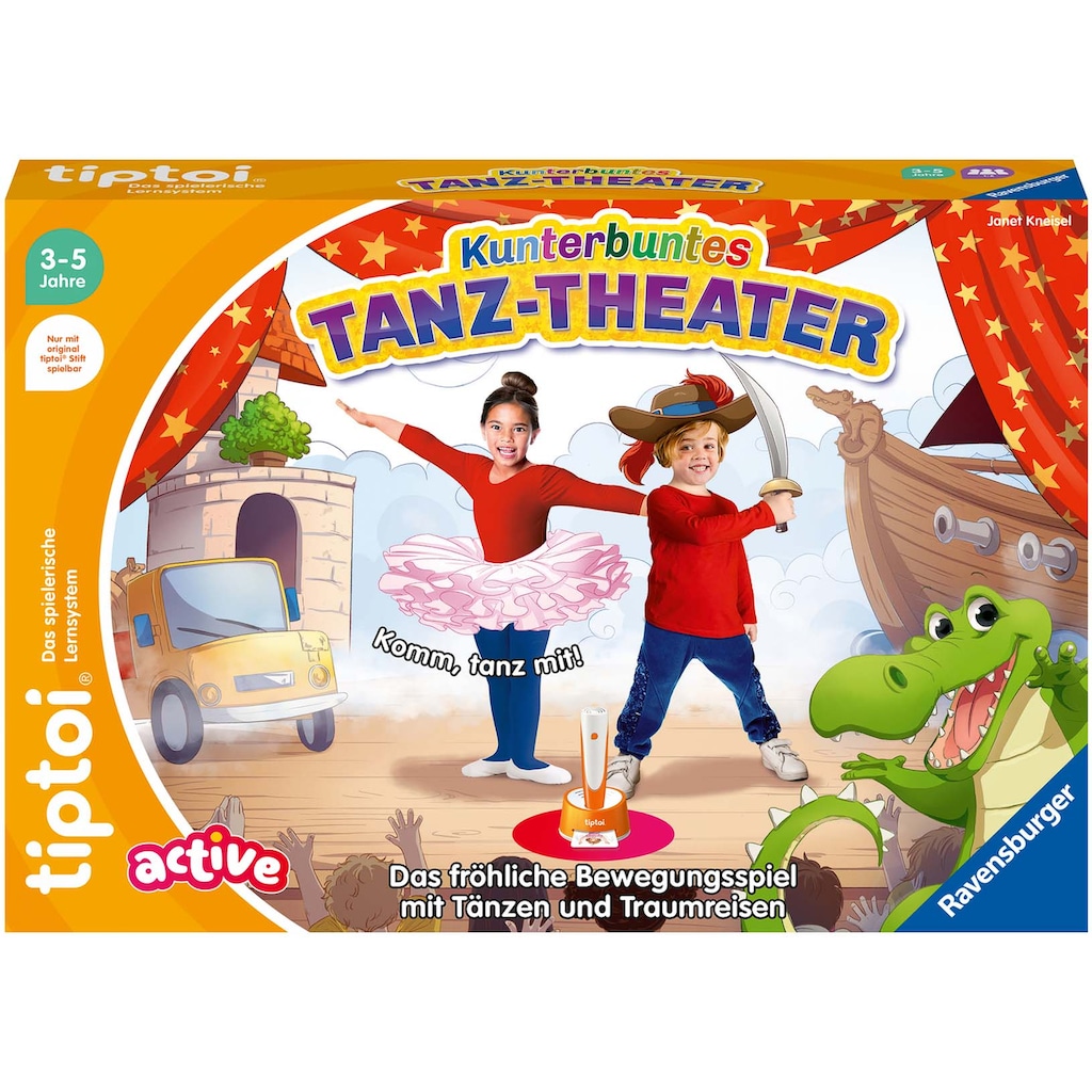 Ravensburger Spiel »tiptoi® ACTIVE Kunterbuntes Tanz-Theater«