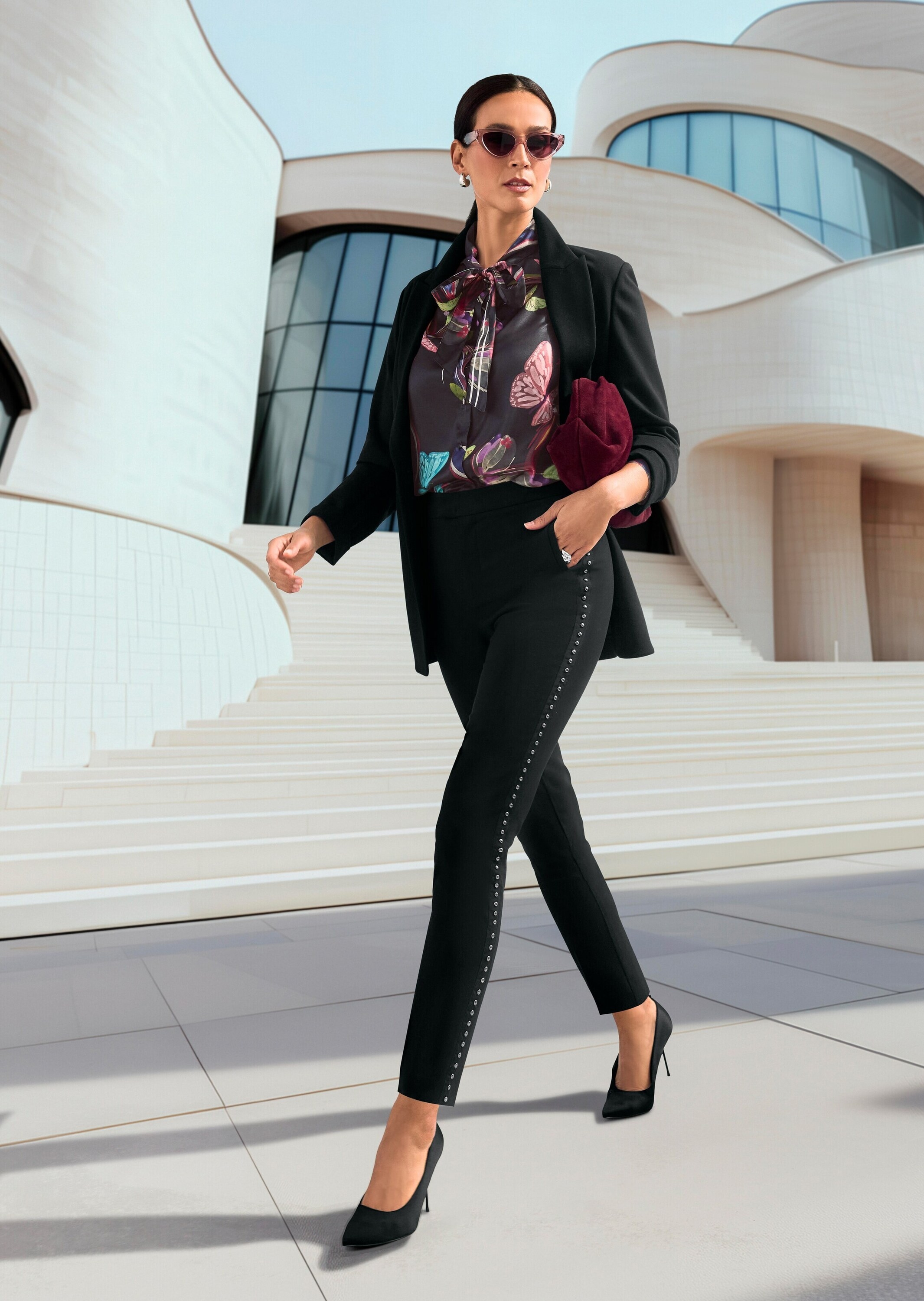 MADELEINE Jackenblazer »Jerseyblazer Eleganter Longblazer mit Stretch-Komfort« Jersey-Qualität