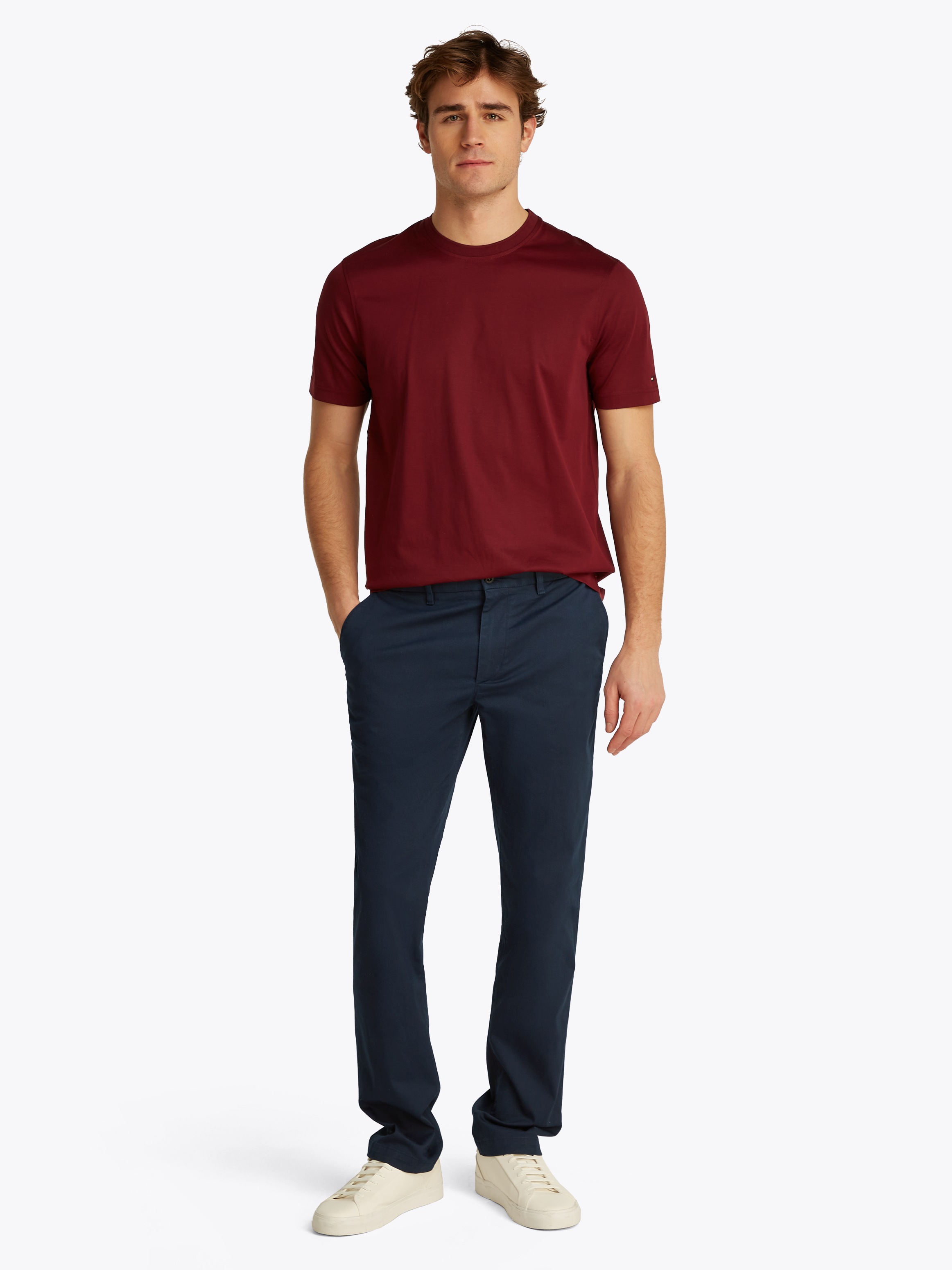 Thumbnail - Tommy Hilfiger Chinohose "DENTON PRINTED STRUCTURE CHINO" mit Struktur