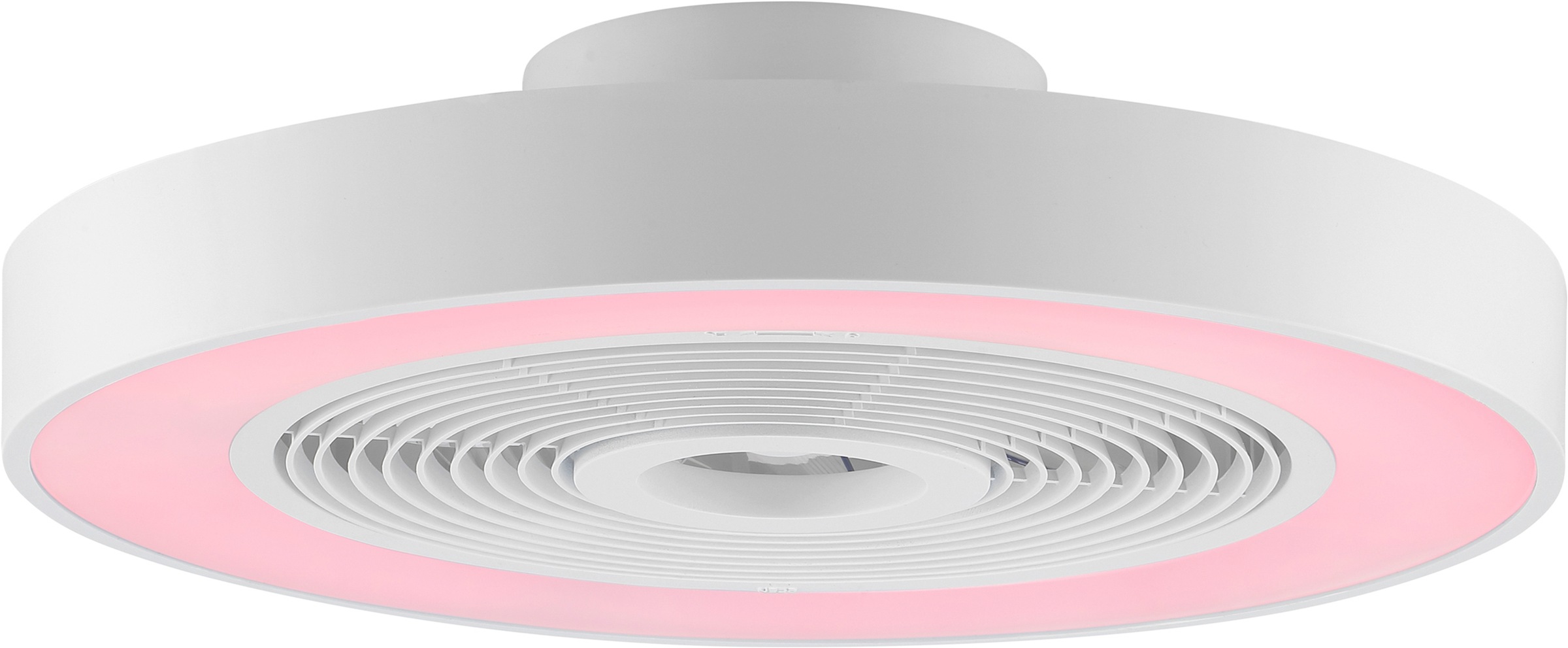 Brilliant LED Deckenleuchte »Catania« LED-Modul 1 Stk. warmweiß - kaltweiß Ventilator LED-Leuchte, Ø49 cm, 4700 lm, 2700-6500 K, IC-RGB, dimmbar