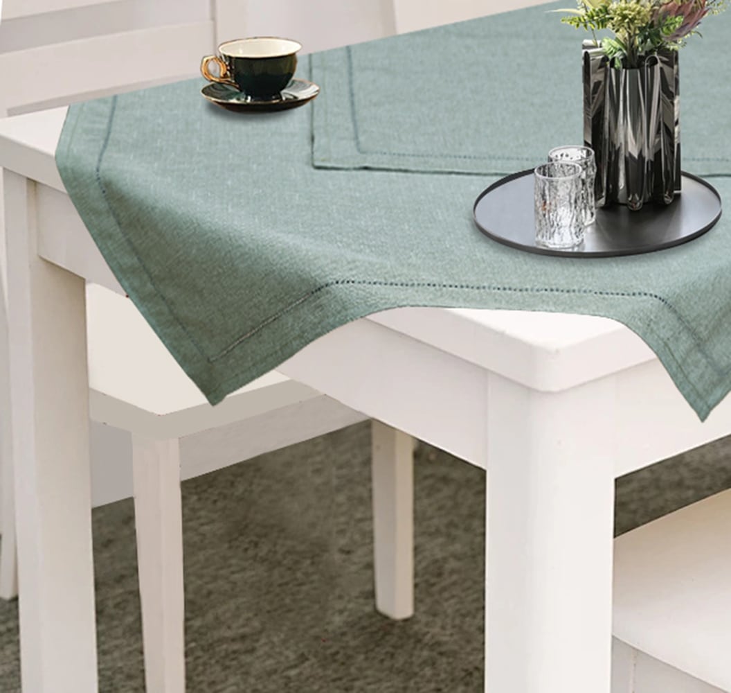 my home Tischdecke »Sebastien« 80x80,  Leinenoptik, Tischdecke, Tischdekoration, Einfarbig