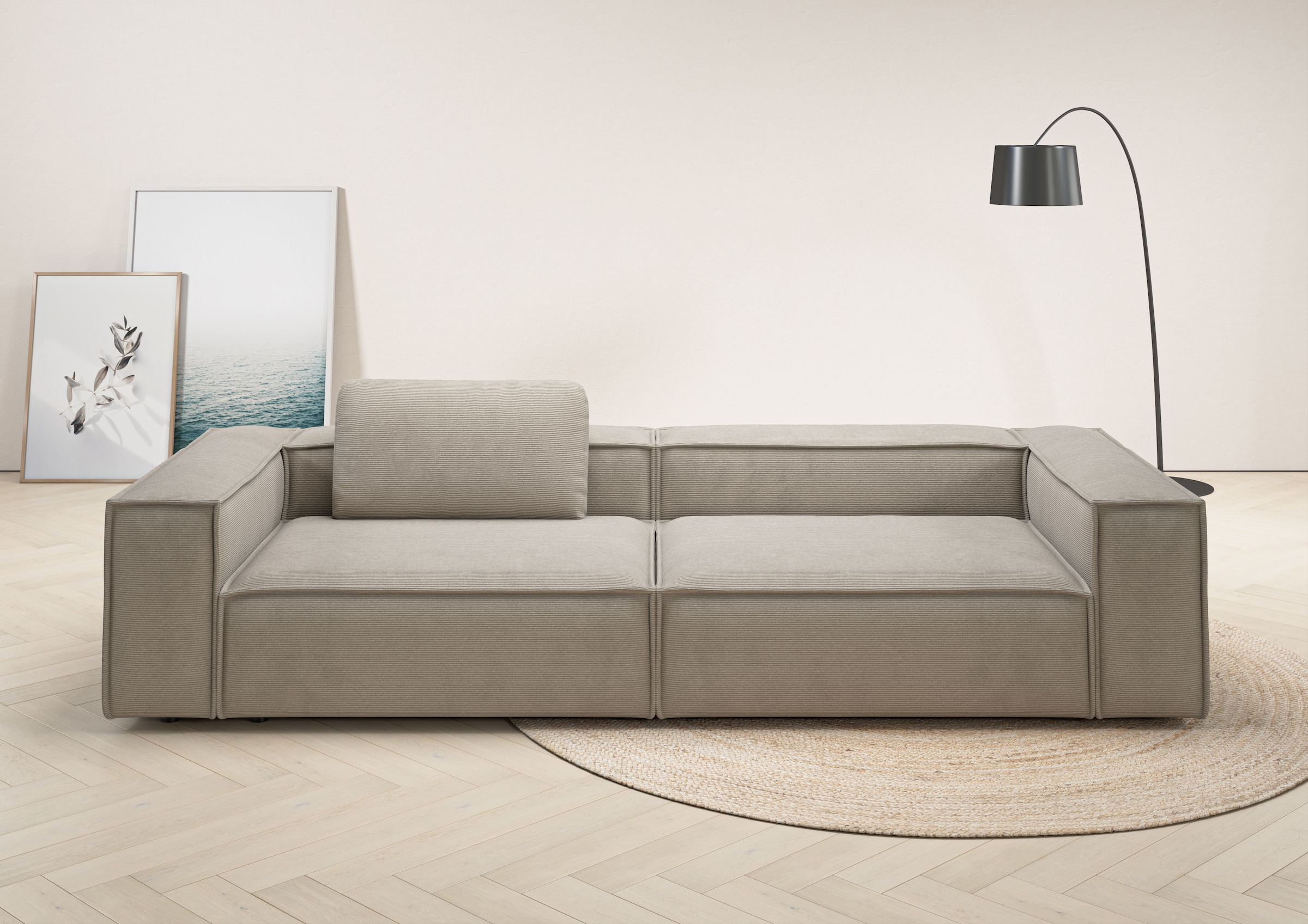 Places of Style 3-Sitzer "Watertown moderner 3-Sitzer", extra breites Sofa günstig online kaufen