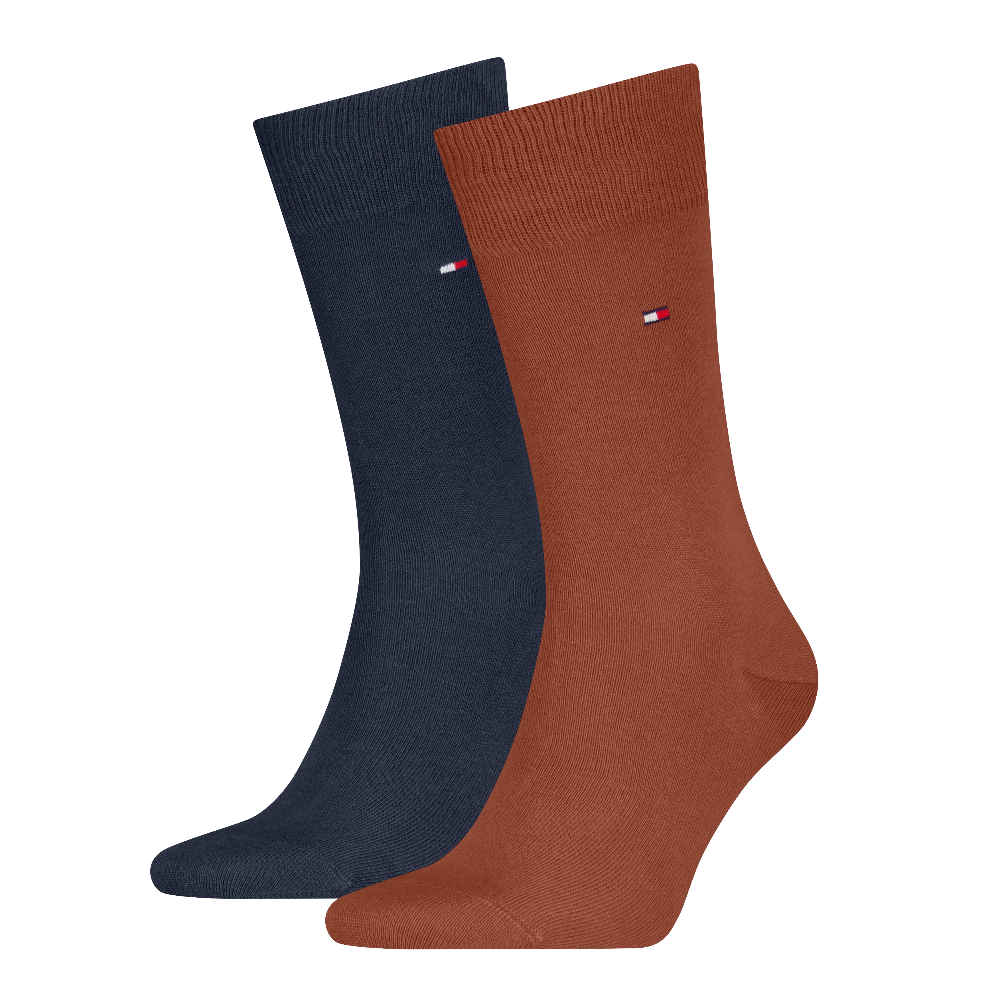 Tommy Hilfiger 1100000002199 "TH MEN SOCK CLASSIC 2P" 2 Paar, Mit eingestricktem Flag-Logo