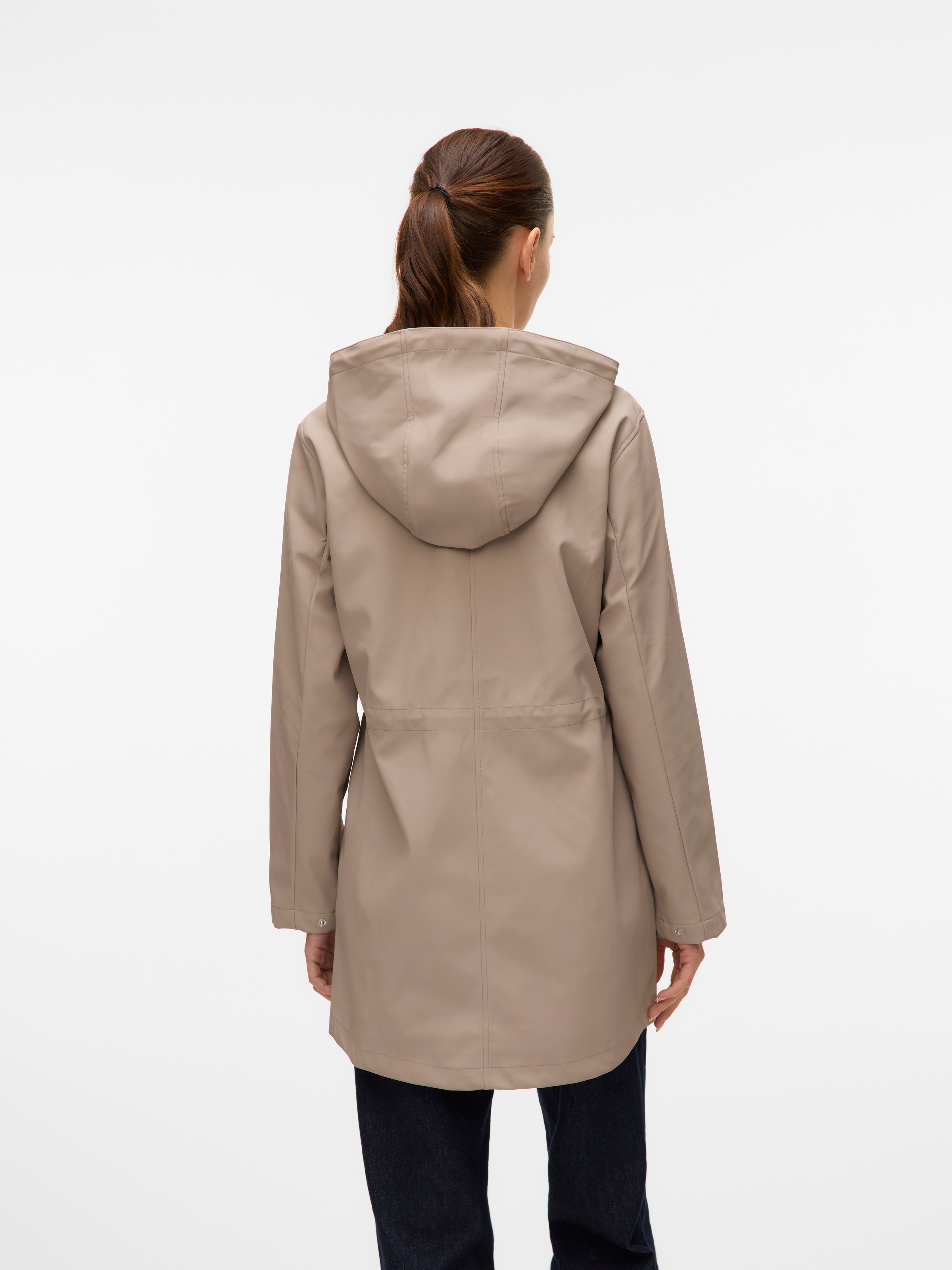 Thumbnail - Vero Moda Regenjacke "VMMALOU COATED JACKET", mit Kapuze