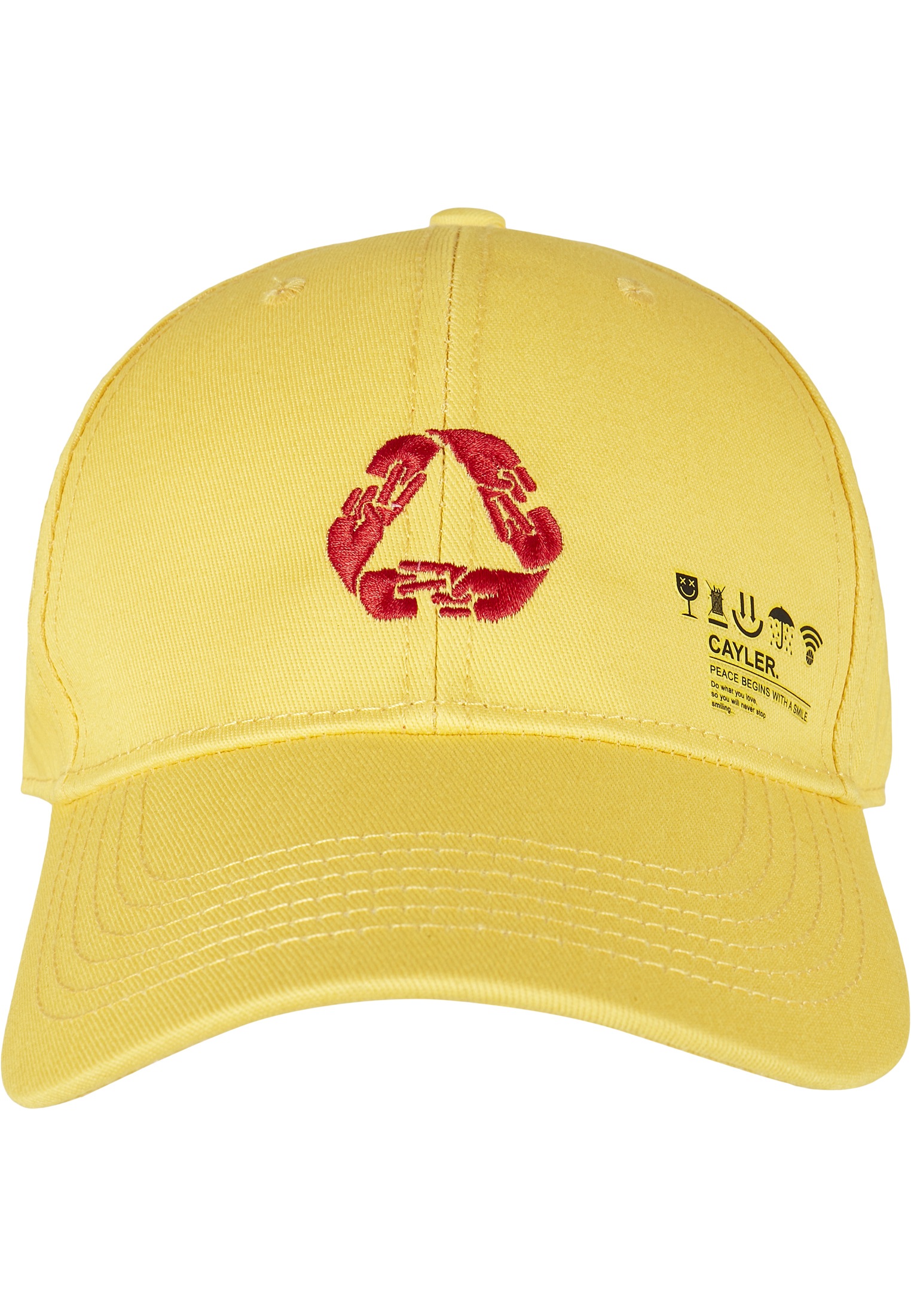 CAYLER & SONS Flex Cap »Cayler & Sons C&S Iconic Peace Curved Cap«