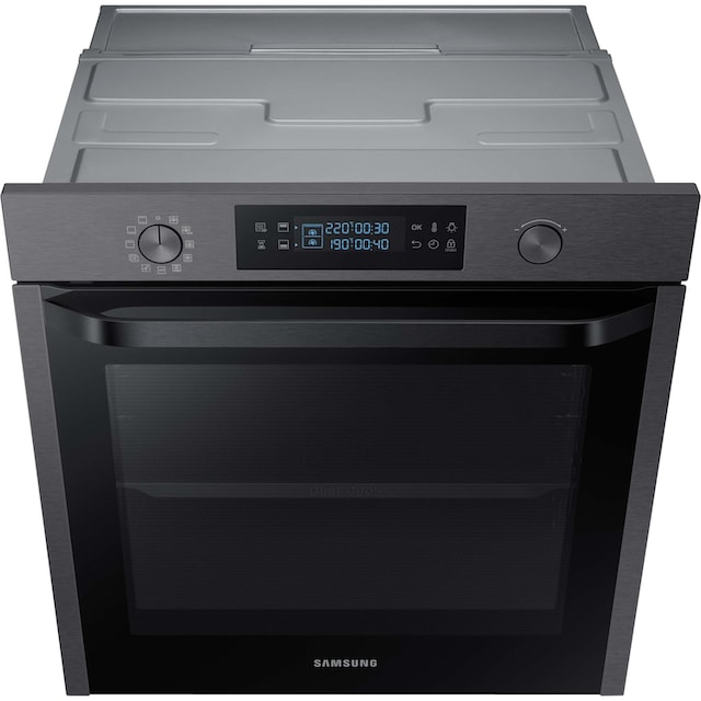 Samsung Pyrolyse Backofen »NV75M5571BM/EG«, NV75M5571BM, mit Teleskopauszug  nachrüstbar, Pyrolyse-Selbstreinigung | BAUR