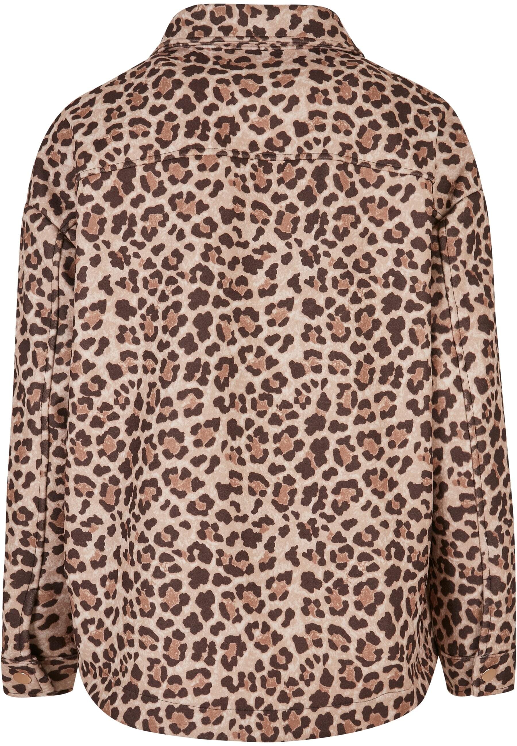 URBAN CLASSICS Allwetterjacke »Urban Classics Damen Ladies AOP Overshirt«, (1 St.), ohne Kapuze