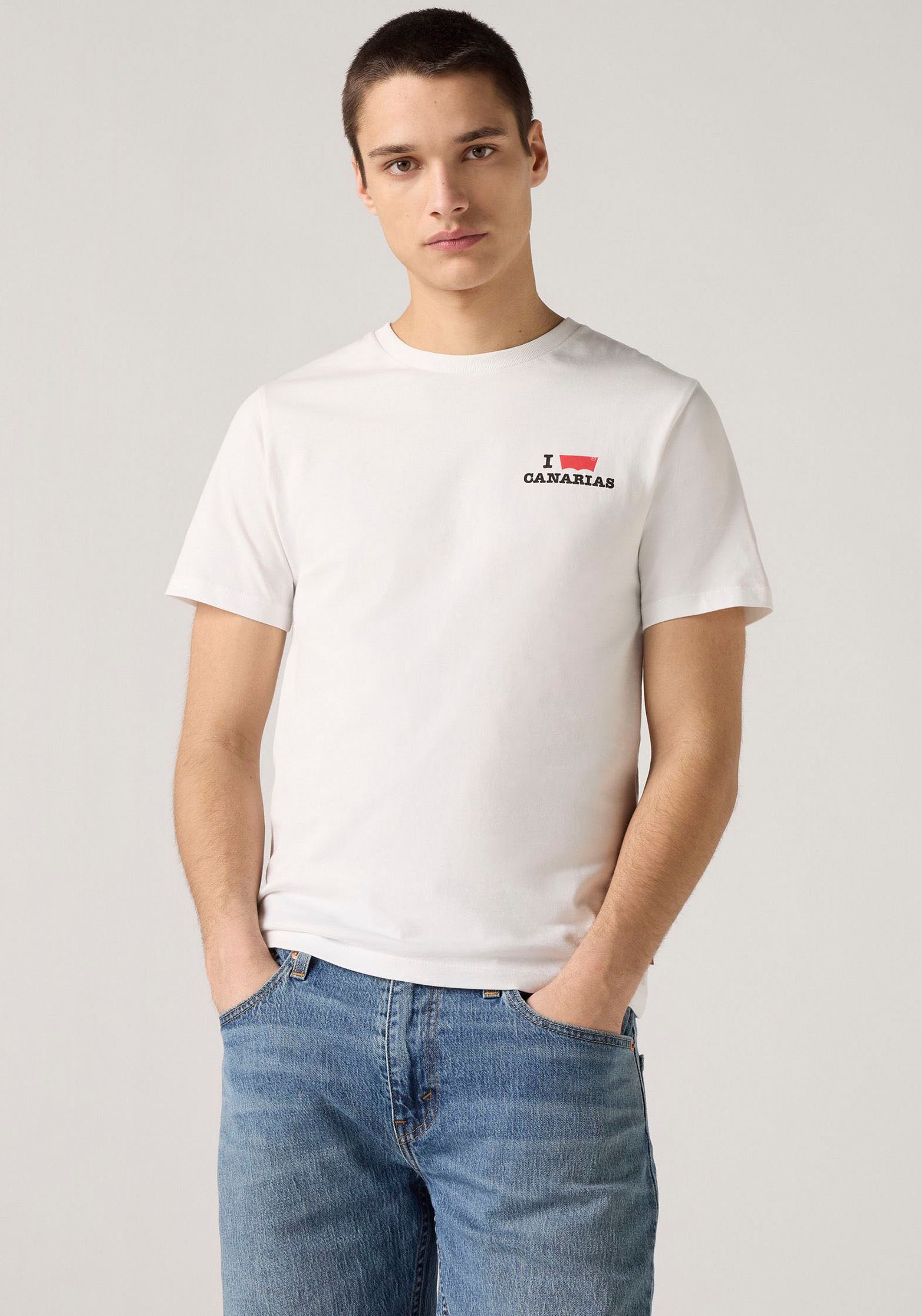 Levis Print-Shirt "Levis Original Housemark T-Shirt Canarias" mit Print günstig online kaufen