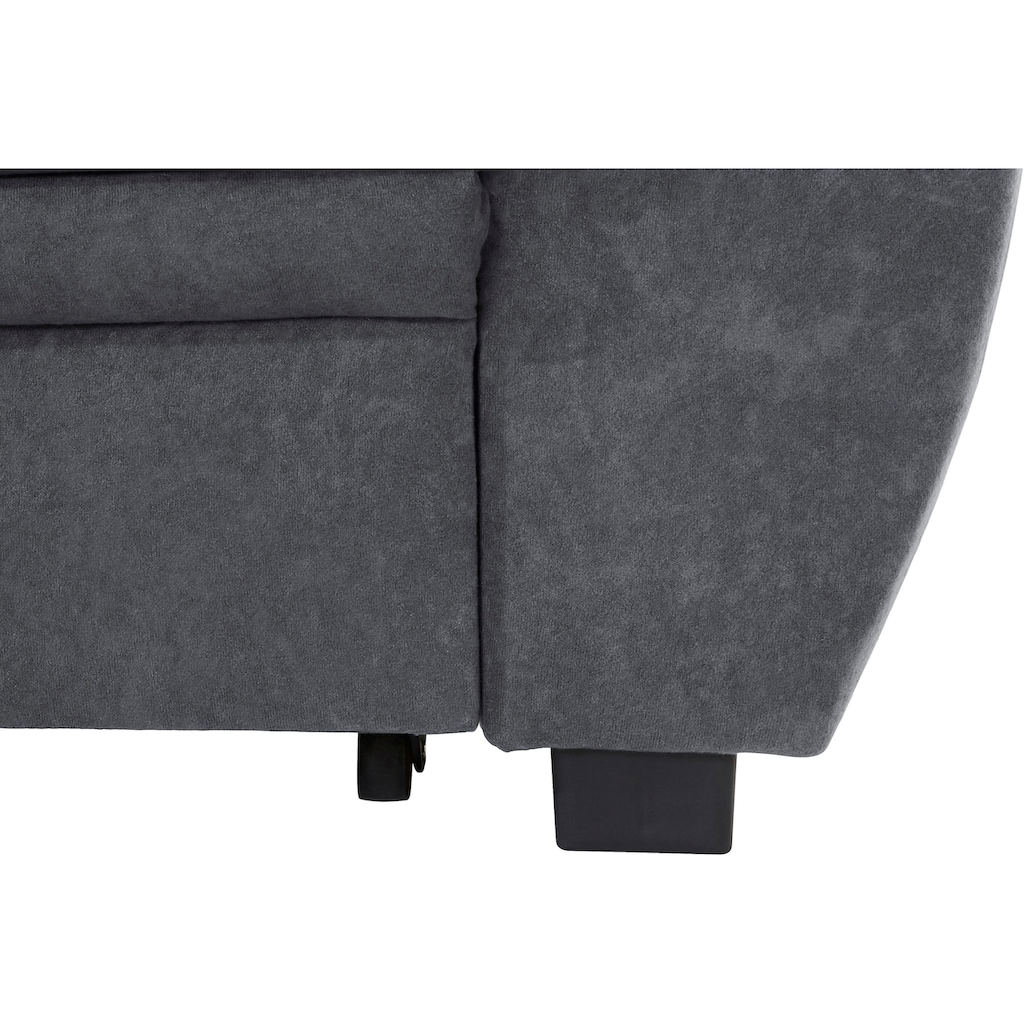 sit&more Ecksofa, wahlweise mit Bettfunktion
