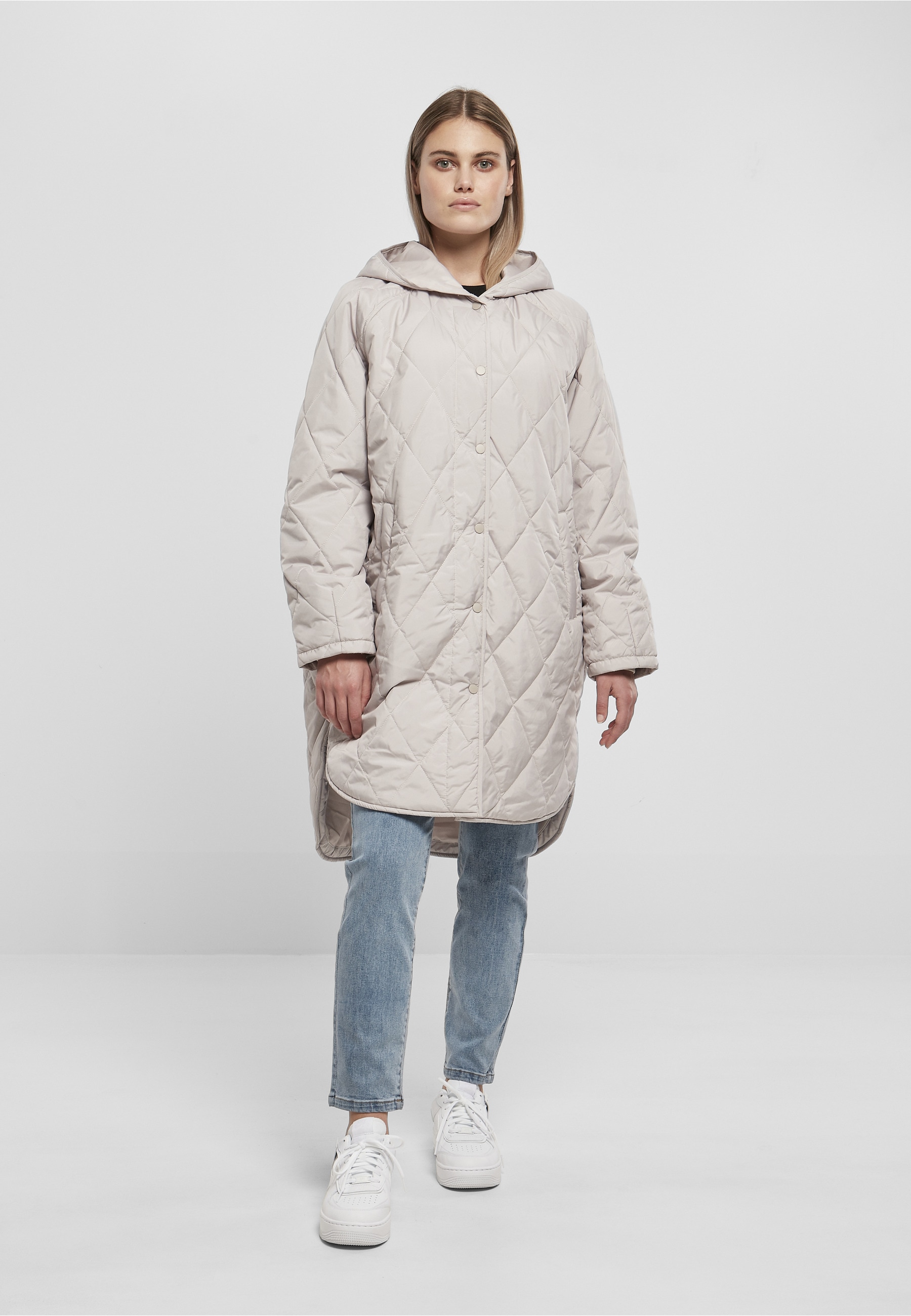 URBAN CLASSICS Allwetterjacke »Urban Classics Damen« 1 Stk. tlg. mit Kapuze