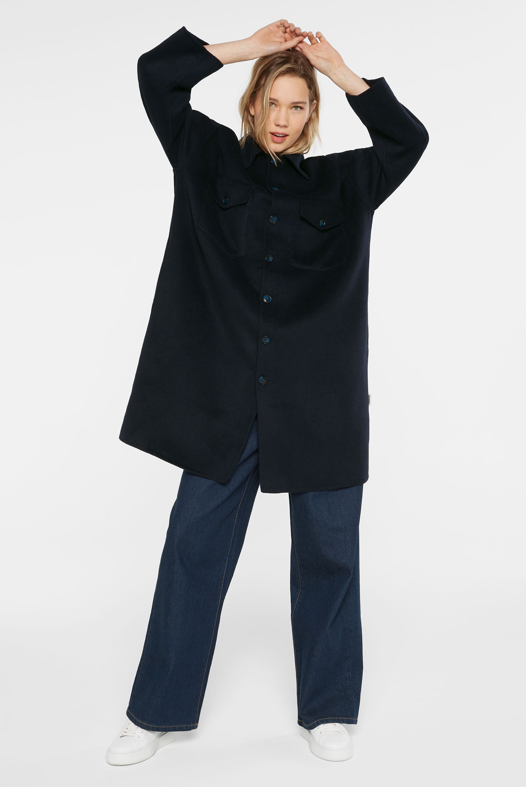 SENSES.THE LABEL Langjacke, ohne Kapuze