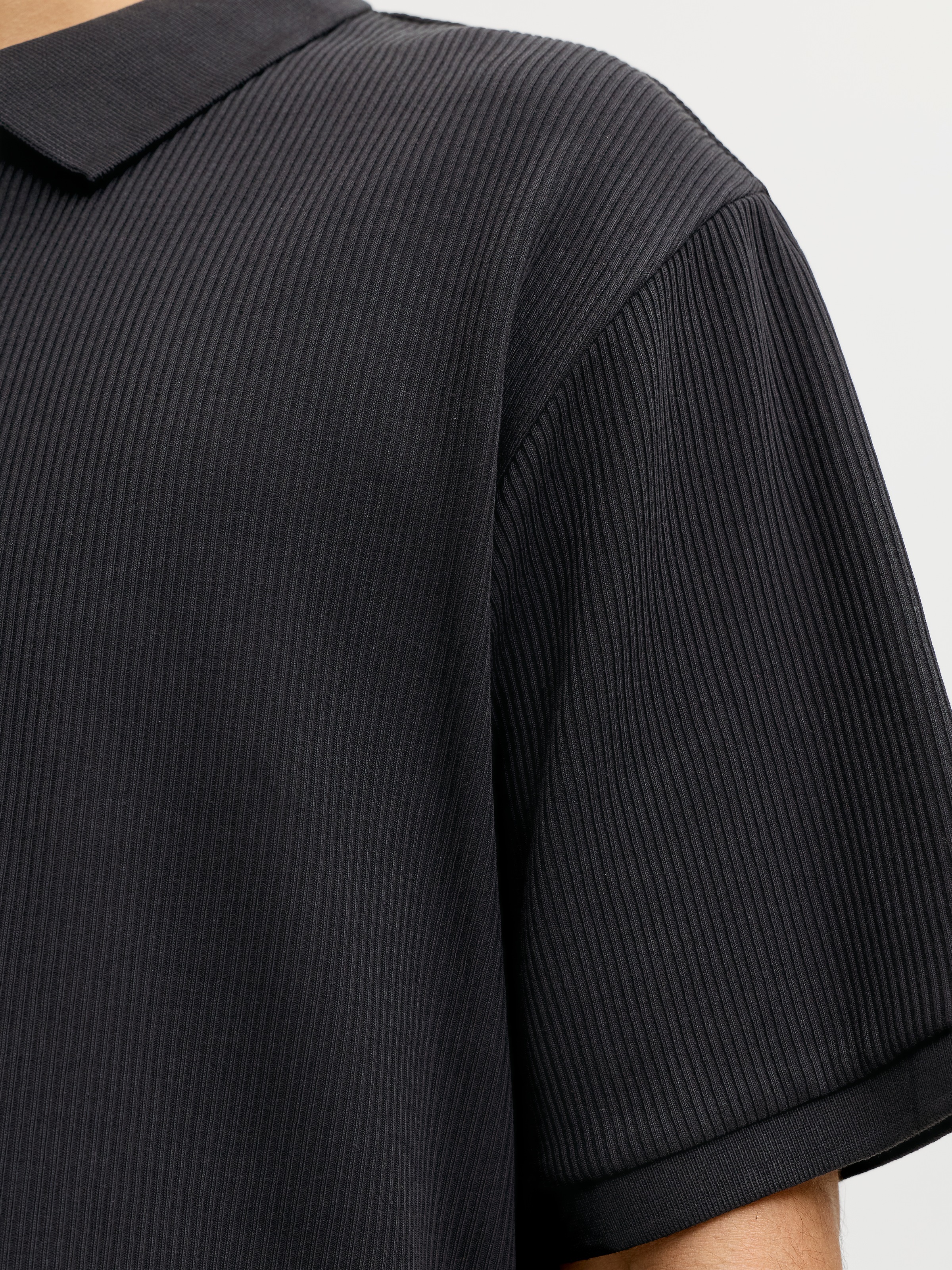 Thumbnail - Jack & Jones Poloshirt "JJEHARRISON STRUCTURE POLO SS LN" mit Polokragen