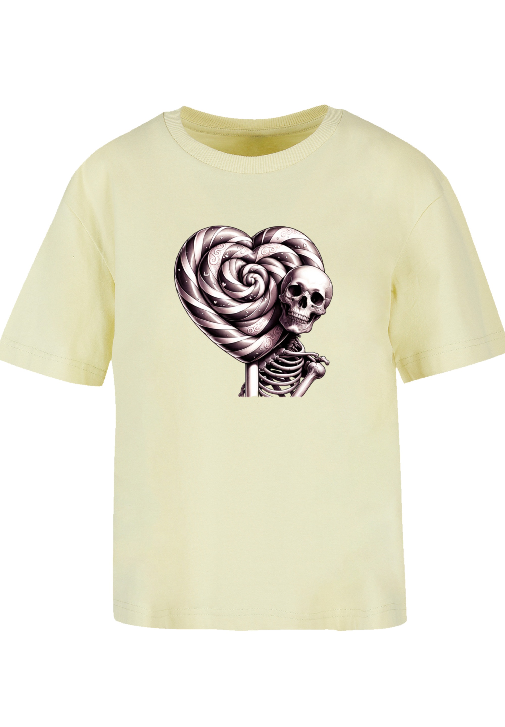 F4NT4STIC T-Shirt »Süße Süßigkeiten Herzform Liebe« Premium Qualität