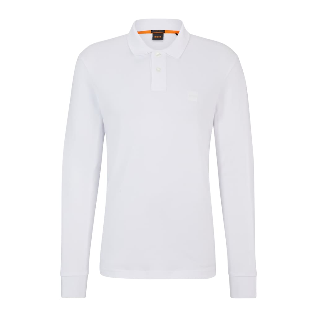 BOSS ORANGE Poloshirt »Passerby«, mit BOSS-Logobadge