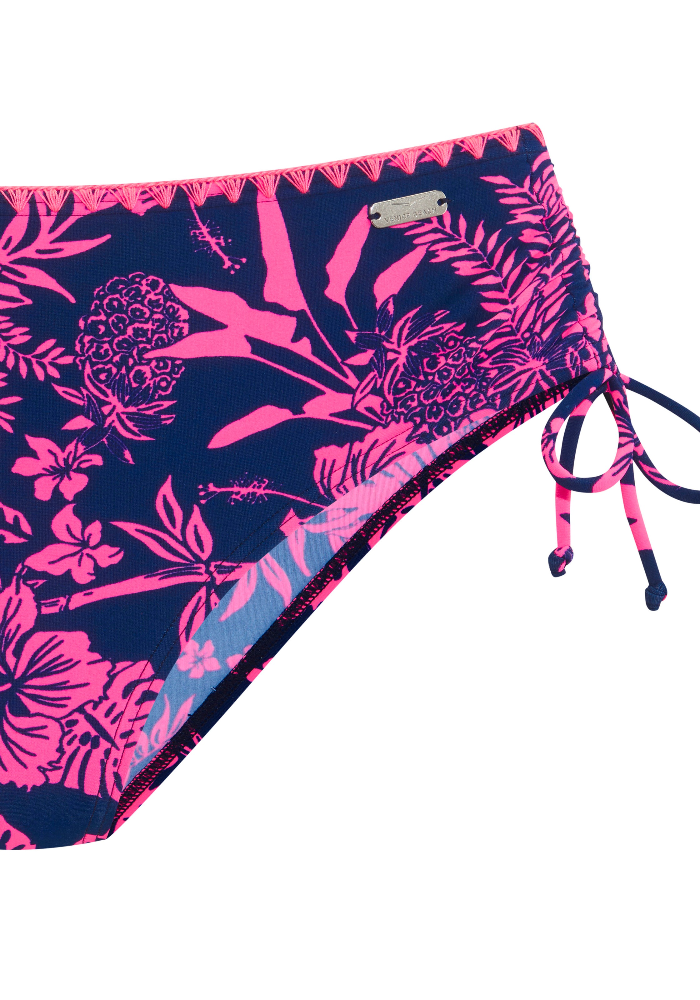 Thumbnail - Venice Beach Bügel-Bikini "Kensi" seitlich regulierbar mit modernem Print