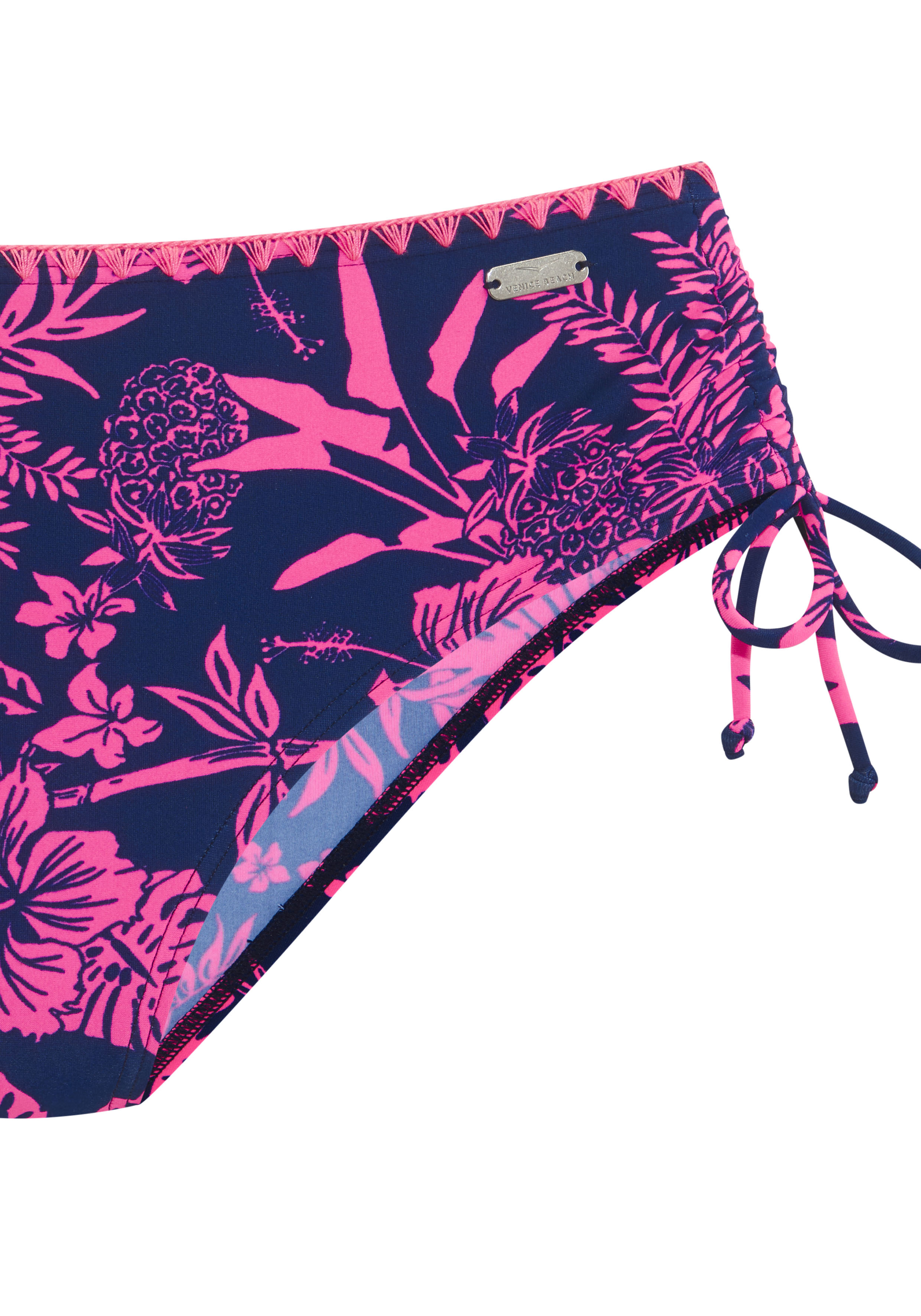 Thumbnail - Venice Beach Bügel-Bikini "Kensi" Set, seitlich regulierbar mit modernem Print
