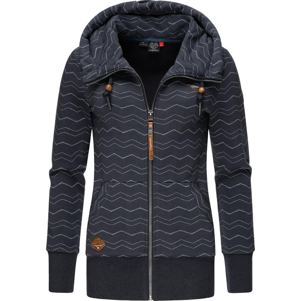 Ragwear Sweatjacke »Neska Zip Zig Zag Intl.«