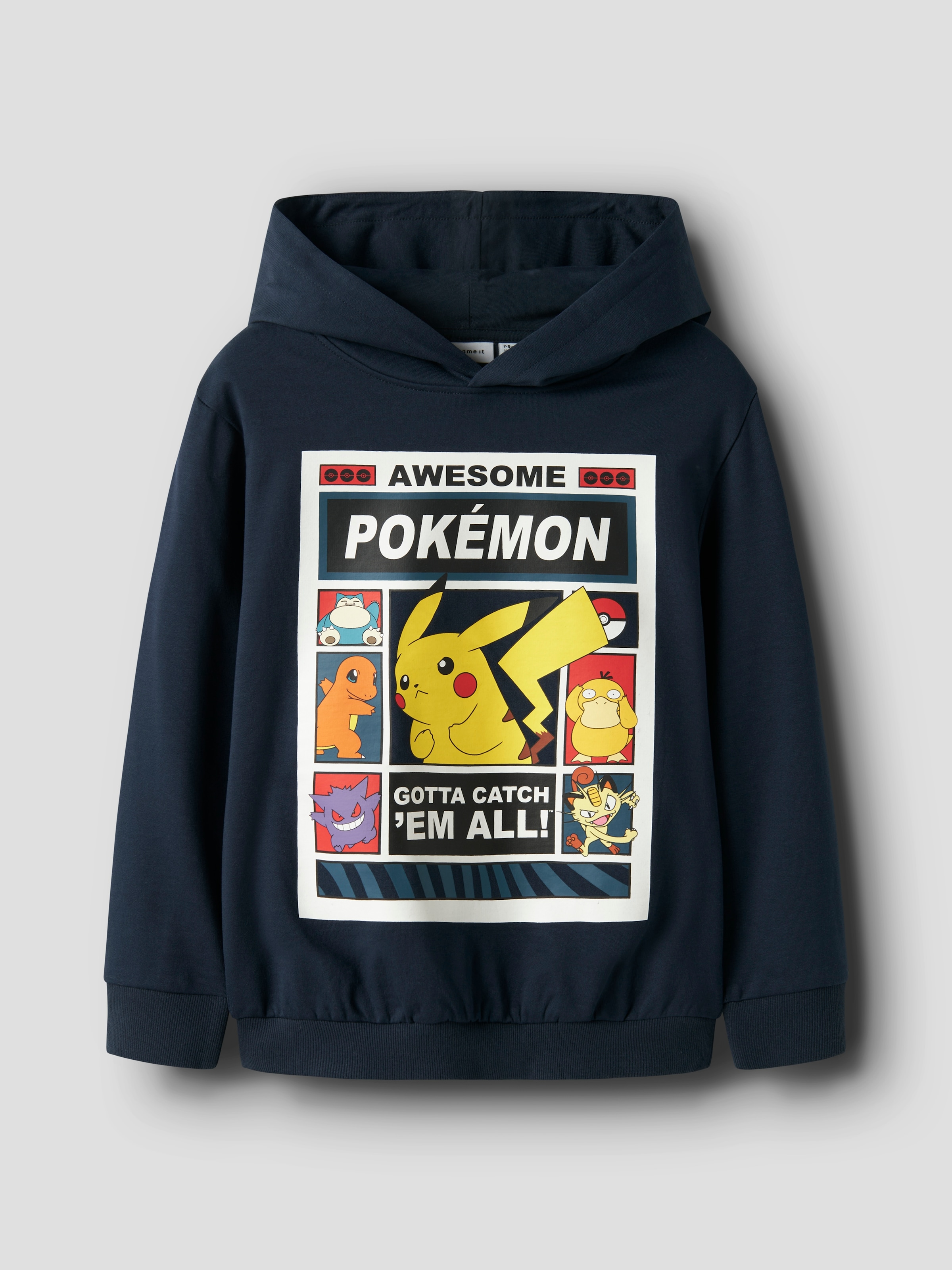 Name It Kapuzensweatshirt »NKMDU POKEMON NREG SWE WH BRU NOOS SKY«

