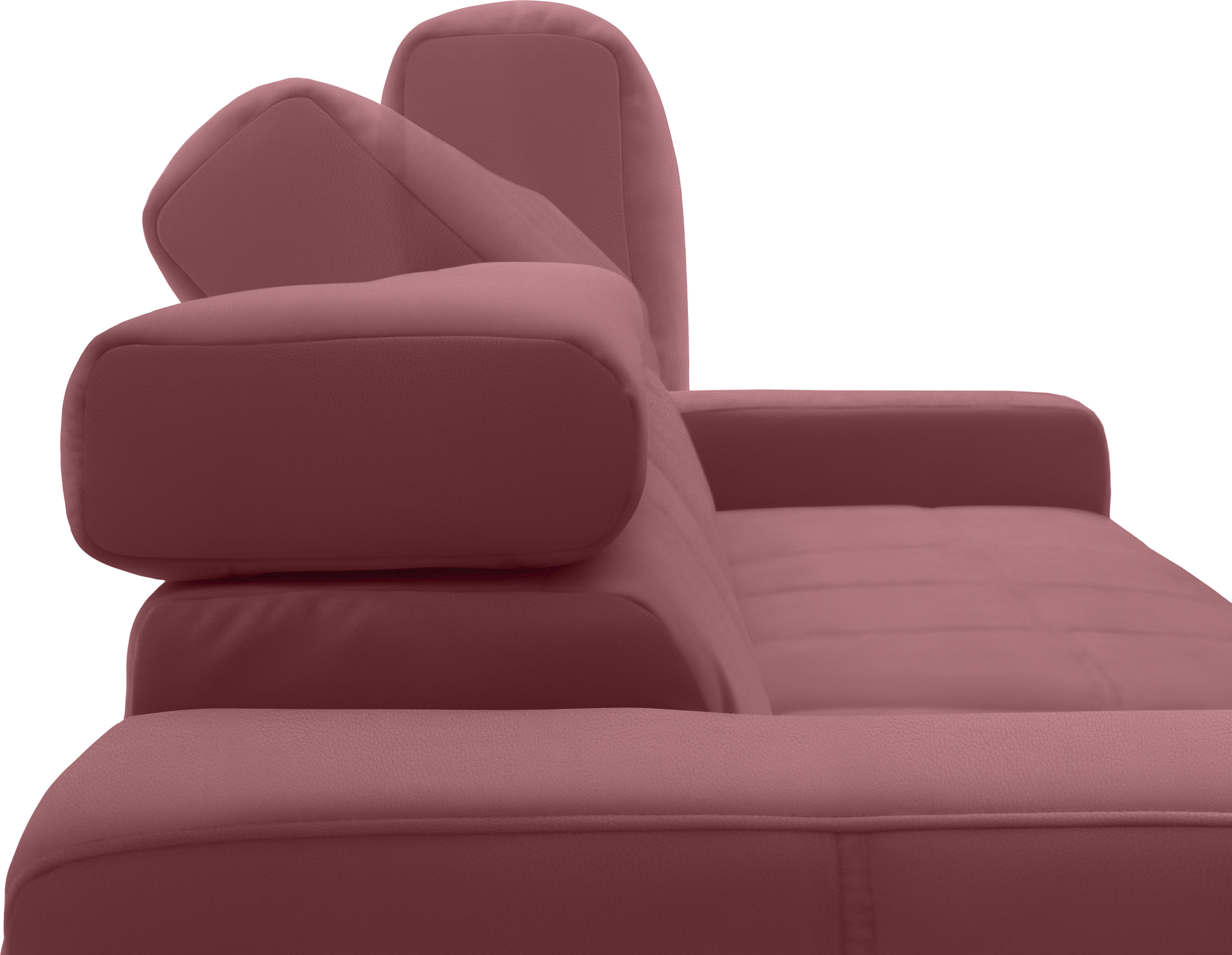 Thumbnail - DOMO collection Ecksofa "Brandon L-Form, auch in Leder", inklusive Kopfteilverstellung, wahlweise mit Sitztiefenverstell...