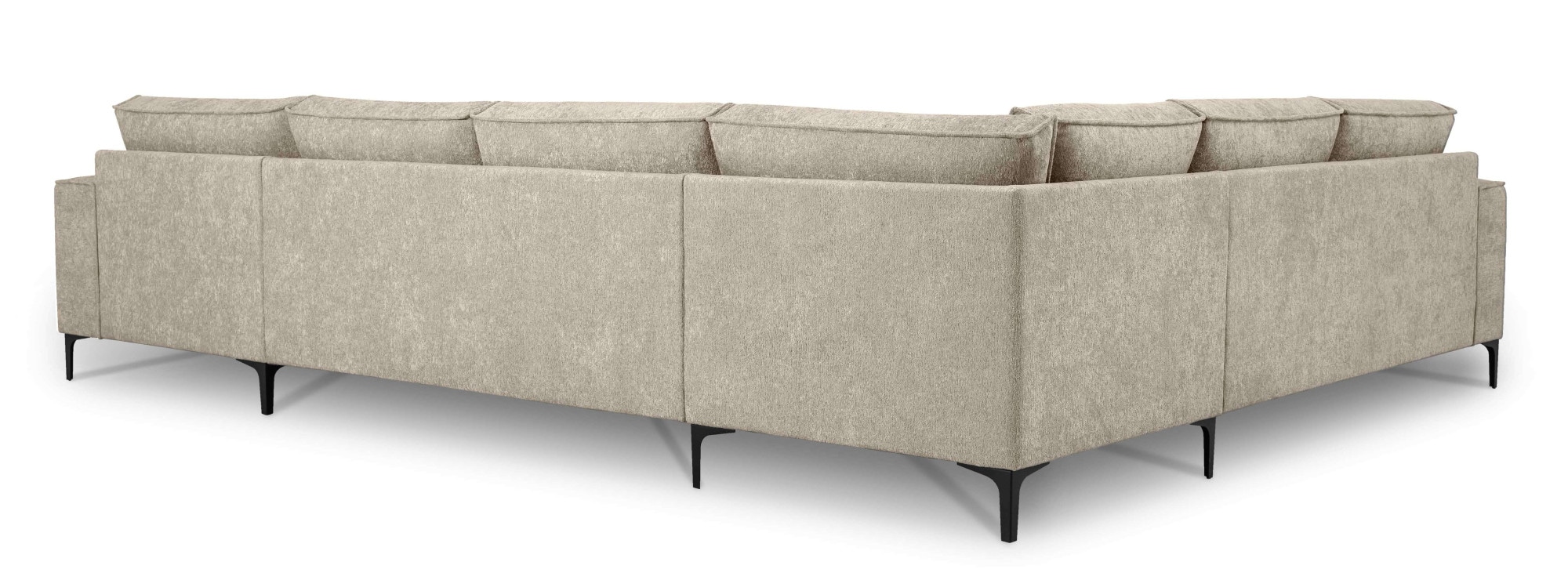 Places of Style Wohnlandschaft »Oland«, U-Form, im zeitlosem Design und hochwertiger Verabeitung