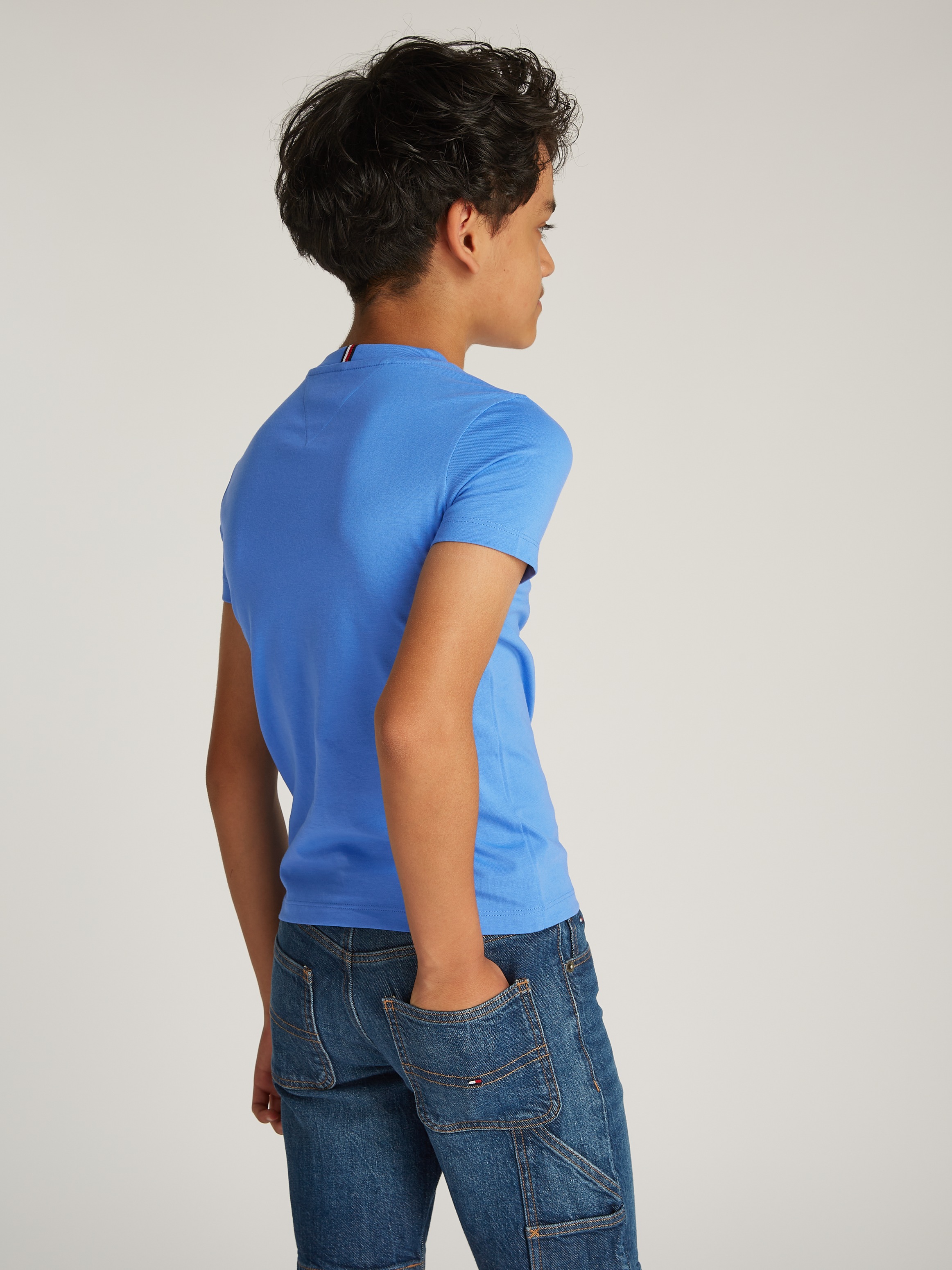 Tommy Hilfiger T-Shirt »MINI CORP T-SHIRT«, in Unifarbe