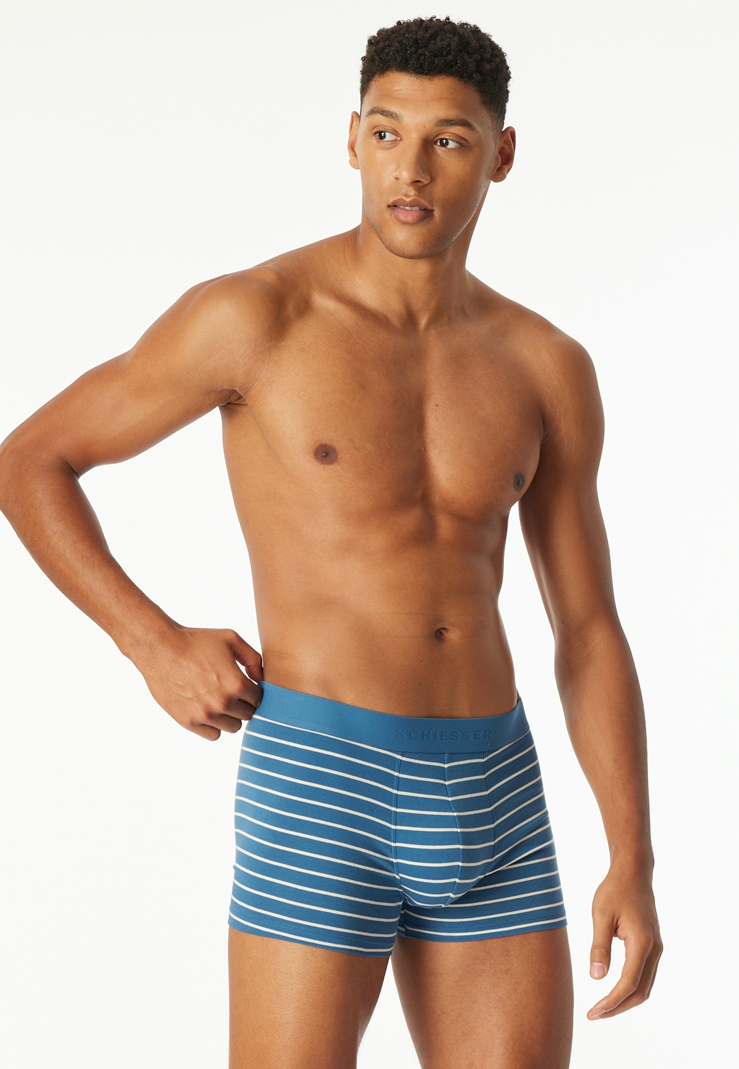 Schiesser Boxer »95/5 Multipacks« 3er Pack,  ohne Eingriff, softer Logo-Webgummibund