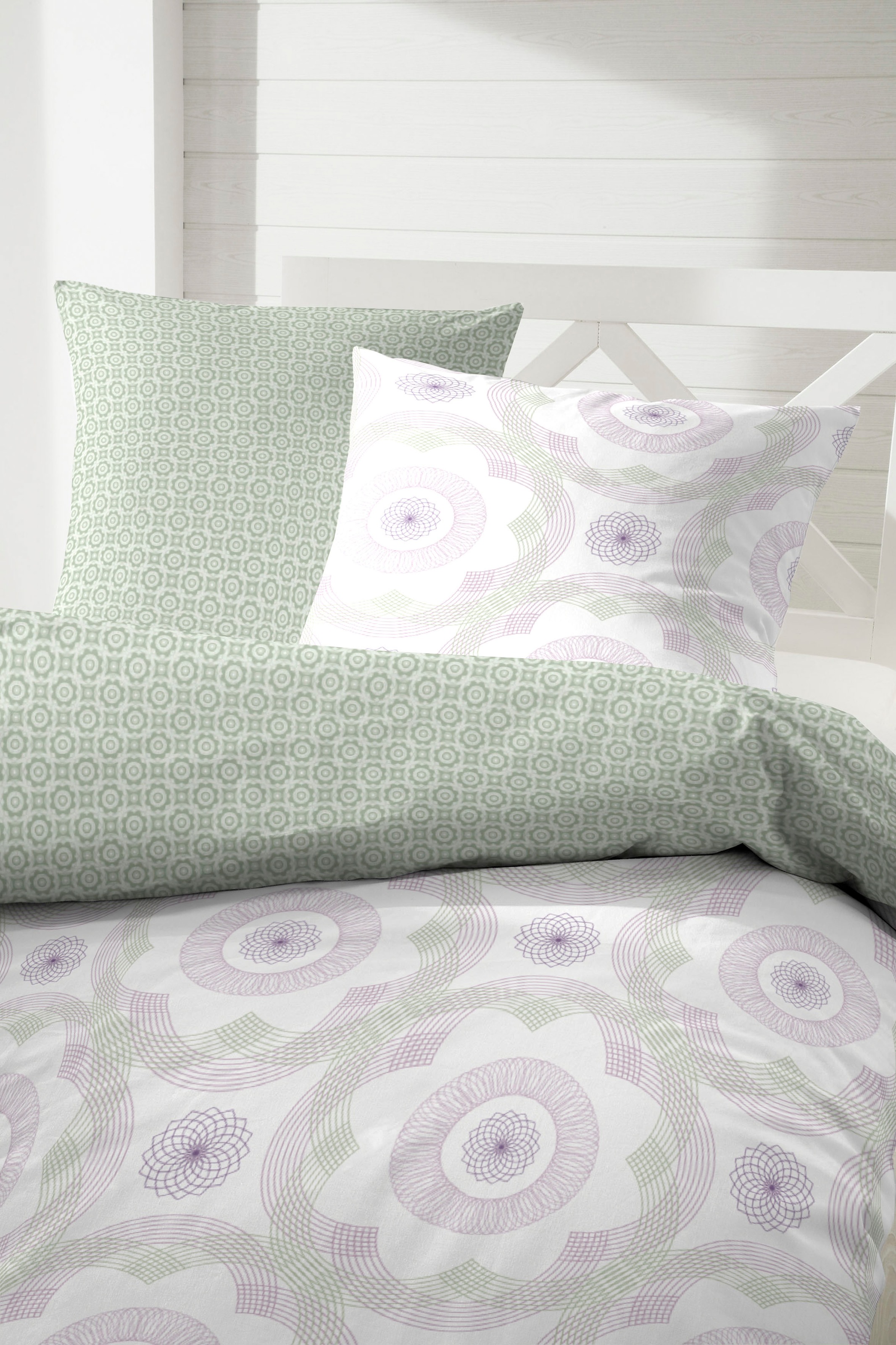 Primera Wendebettwäsche "Perkal Bettwäsche Rotator" 2 Stk. mit einem verspi günstig online kaufen