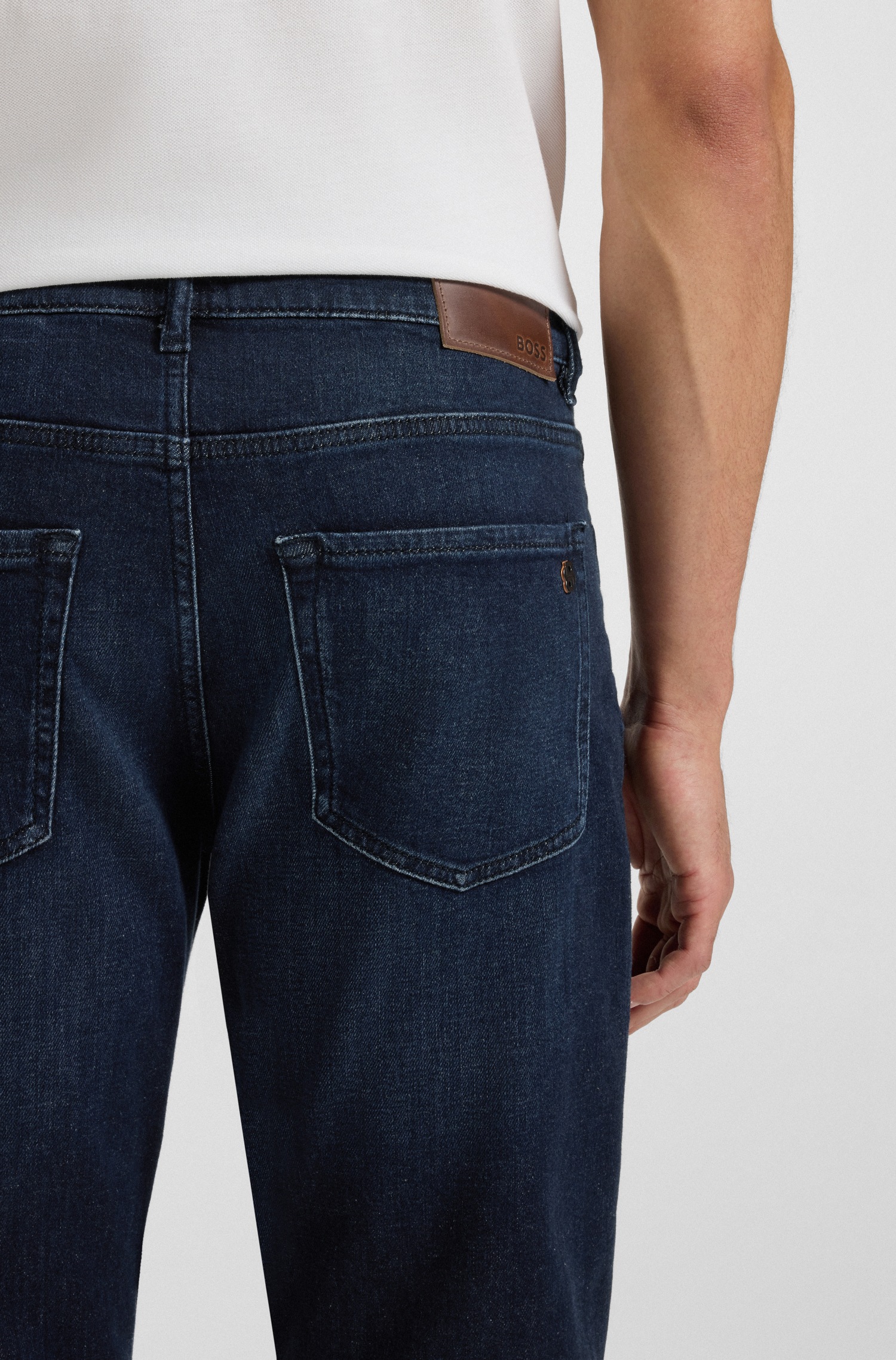 BOSS ORANGE Tapered-fit-Jeans "ONYX", in 5-Pocket-Form, komfortabler Stretc günstig online kaufen