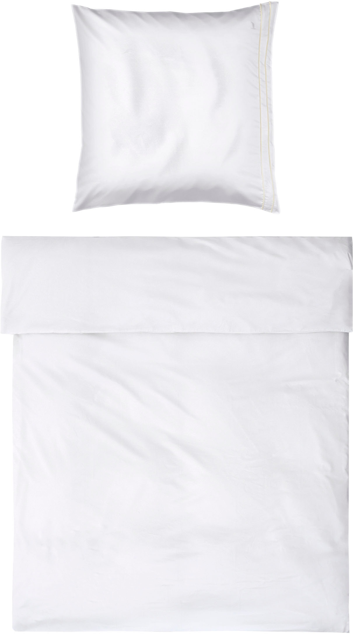 Möve Bettwäsche "Möve Noblesse Bettwäsche Set" 2 Stk. tlg. mit eleganten Bi günstig online kaufen