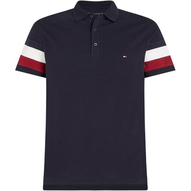 Tommy Hilfiger Poloshirt »MONOTYPE RWB SLEEVE SLIM POLO« ▷ bestellen | BAUR