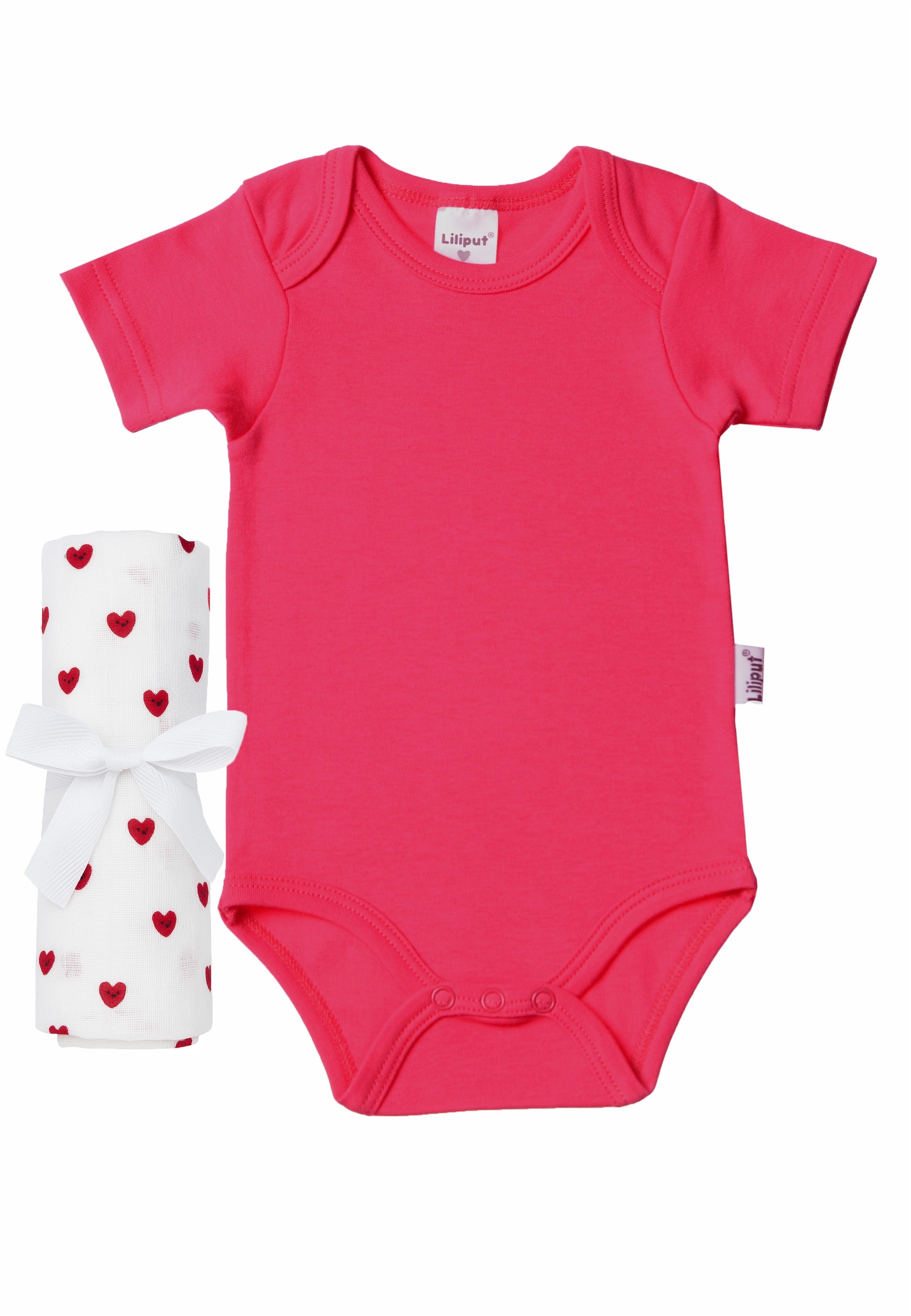 Liliput Erstausstattungspaket "Herzchen" 2 mit farbenfrohem, niedlichem Body