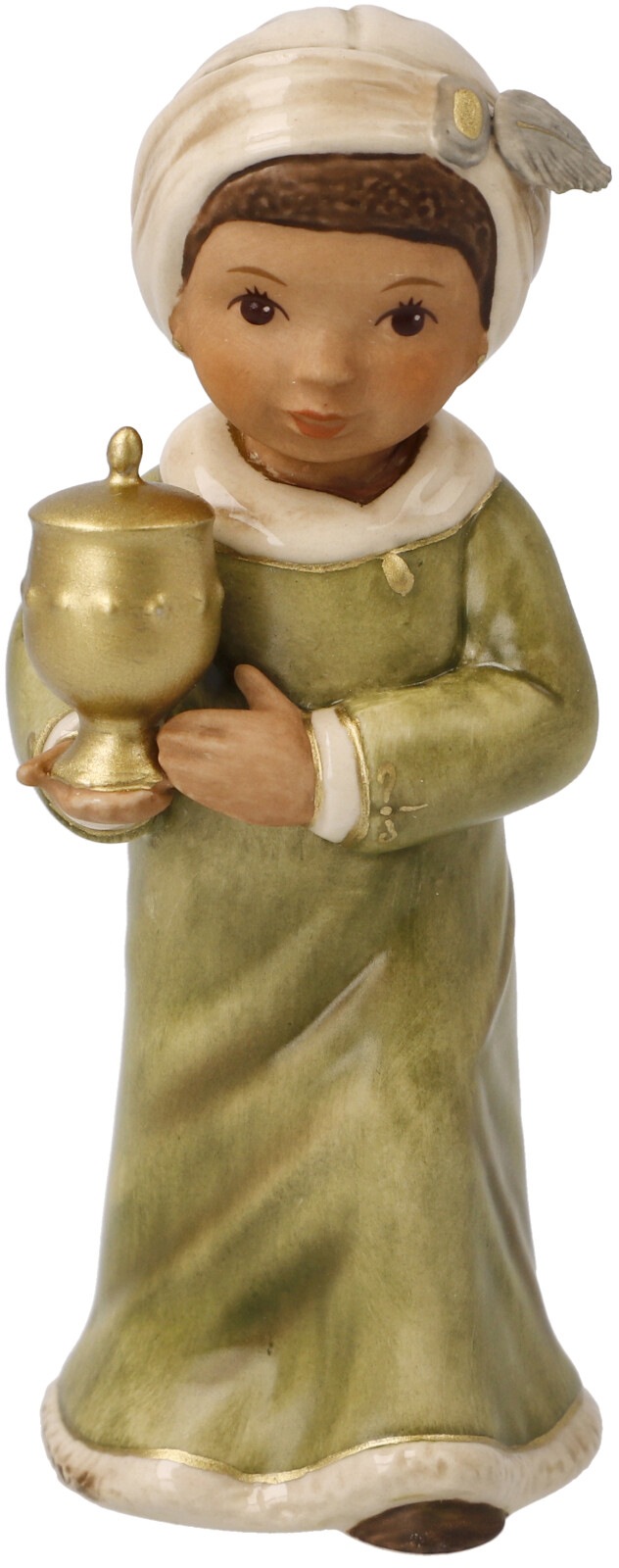 Goebel Krippenfigur "Weihnachtsdeko", Steingut, Figur Kaspar