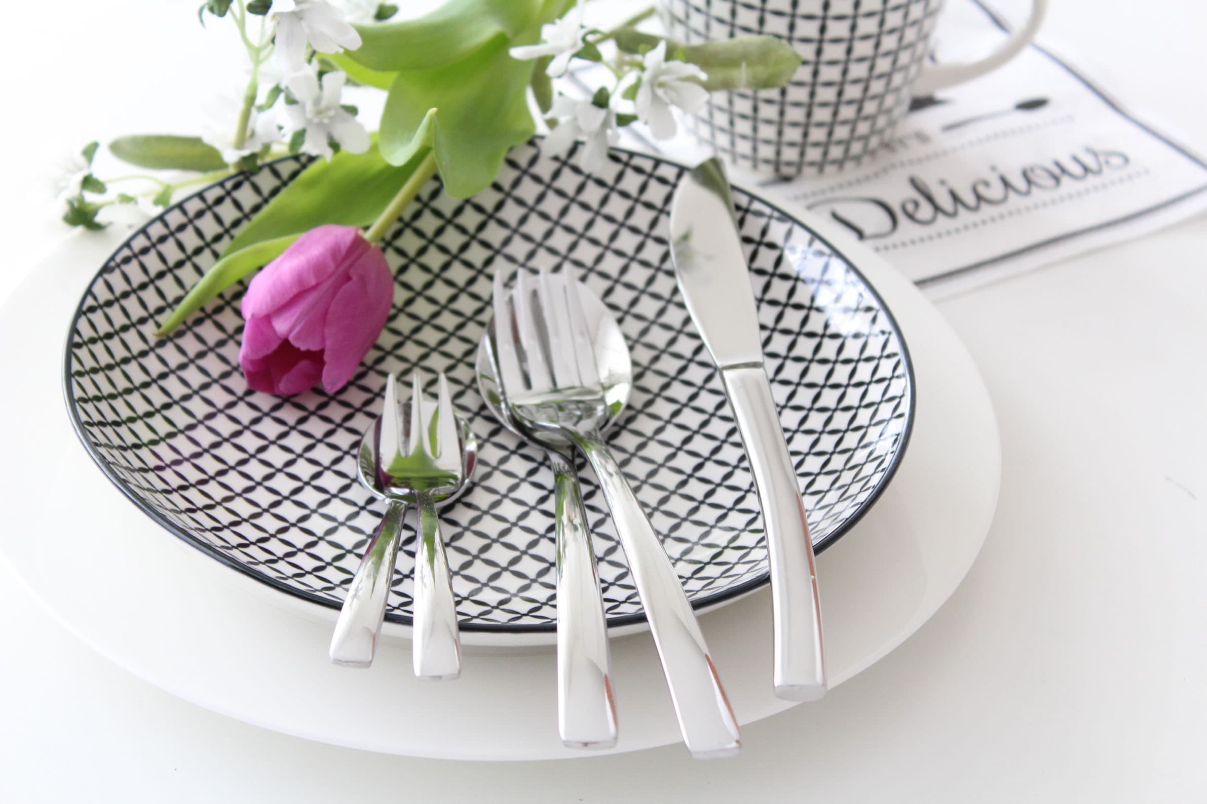 Mulex Besteck-Set »Vermont«, (Set, 60 tlg.), chlichtes Design, stimmige Proportionen