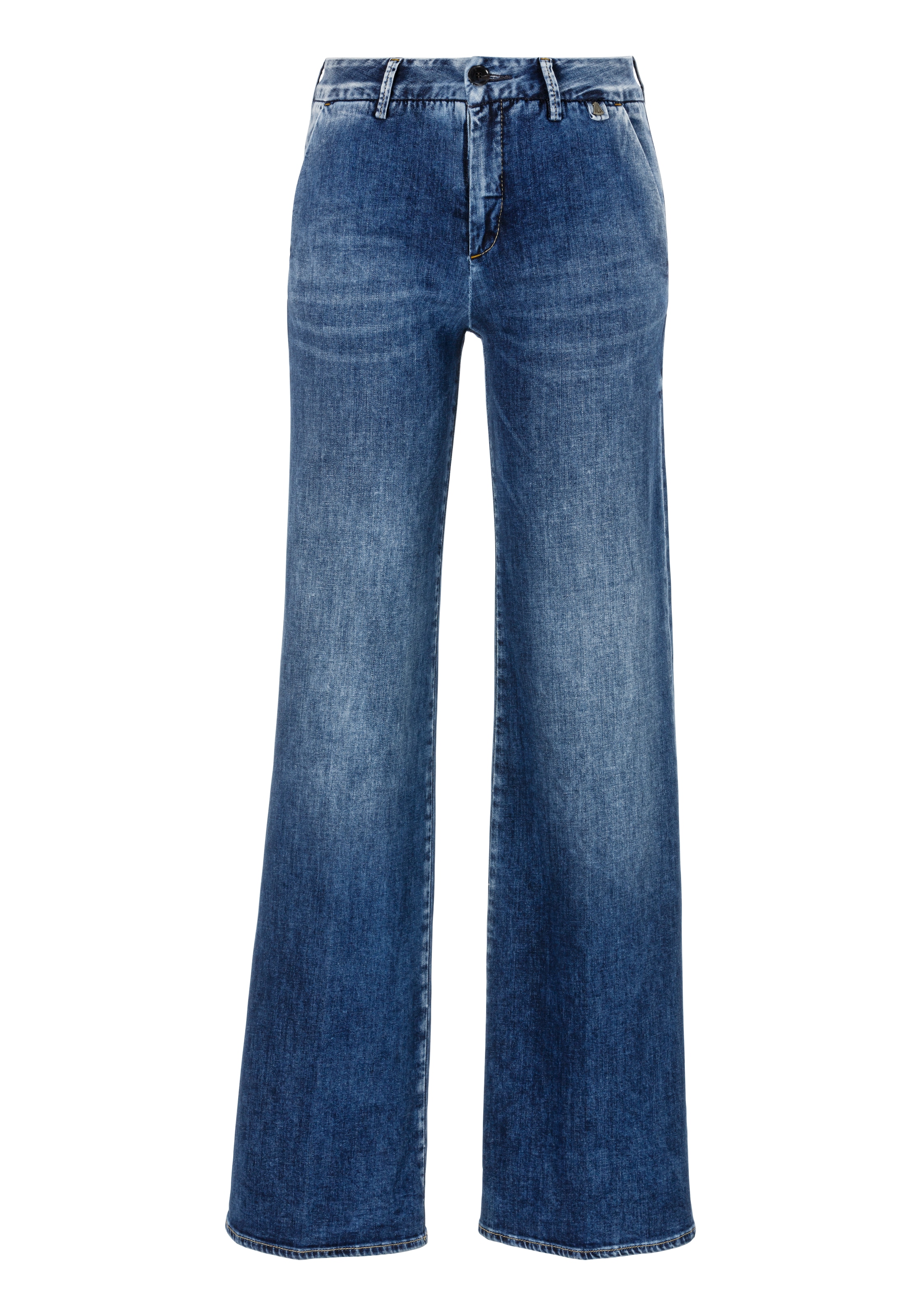 Herrlicher Schlagjeans »Lovely Flared Recycled Light Denim«