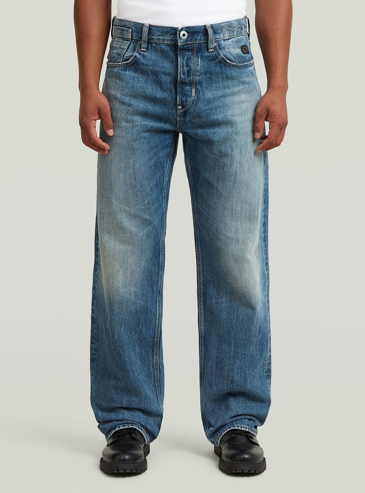 G-STAR 5-Pocket-Jeans "Deeggie Relaxed Straight Jeans" günstig online kaufen