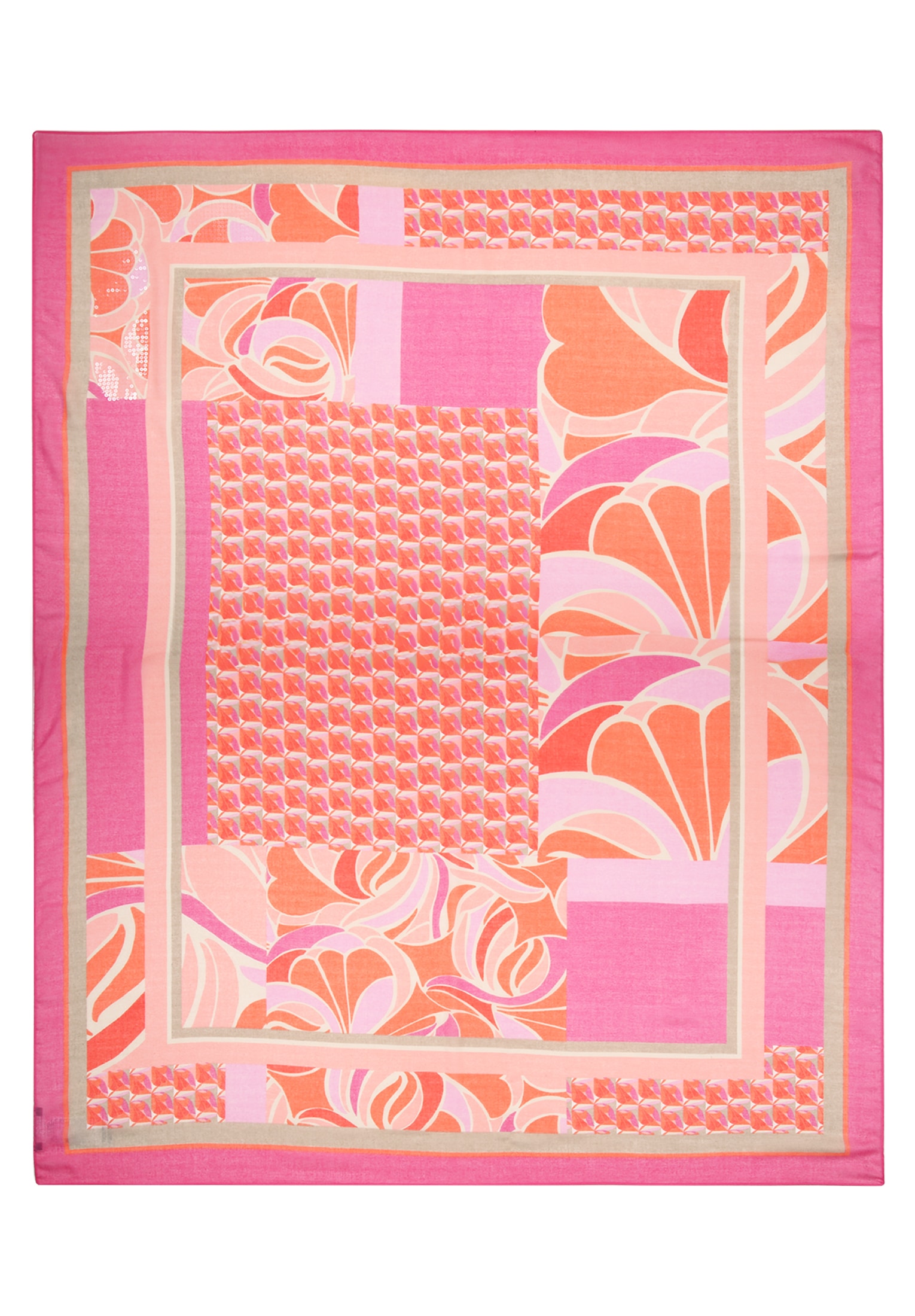 Betty Barclay Modetuch »Betty Barclay Tuch mit Aufdruck«, Pailletten
