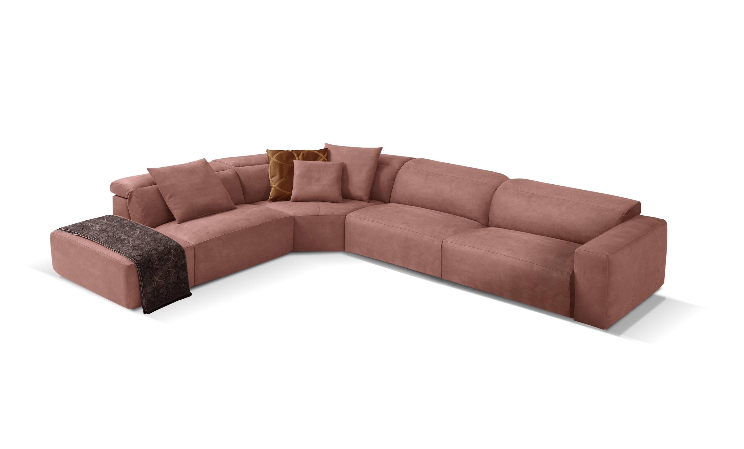 Egoitaliano Ecksofa "Beverly, extravangantes Designsofa mit erstklassigem S günstig online kaufen