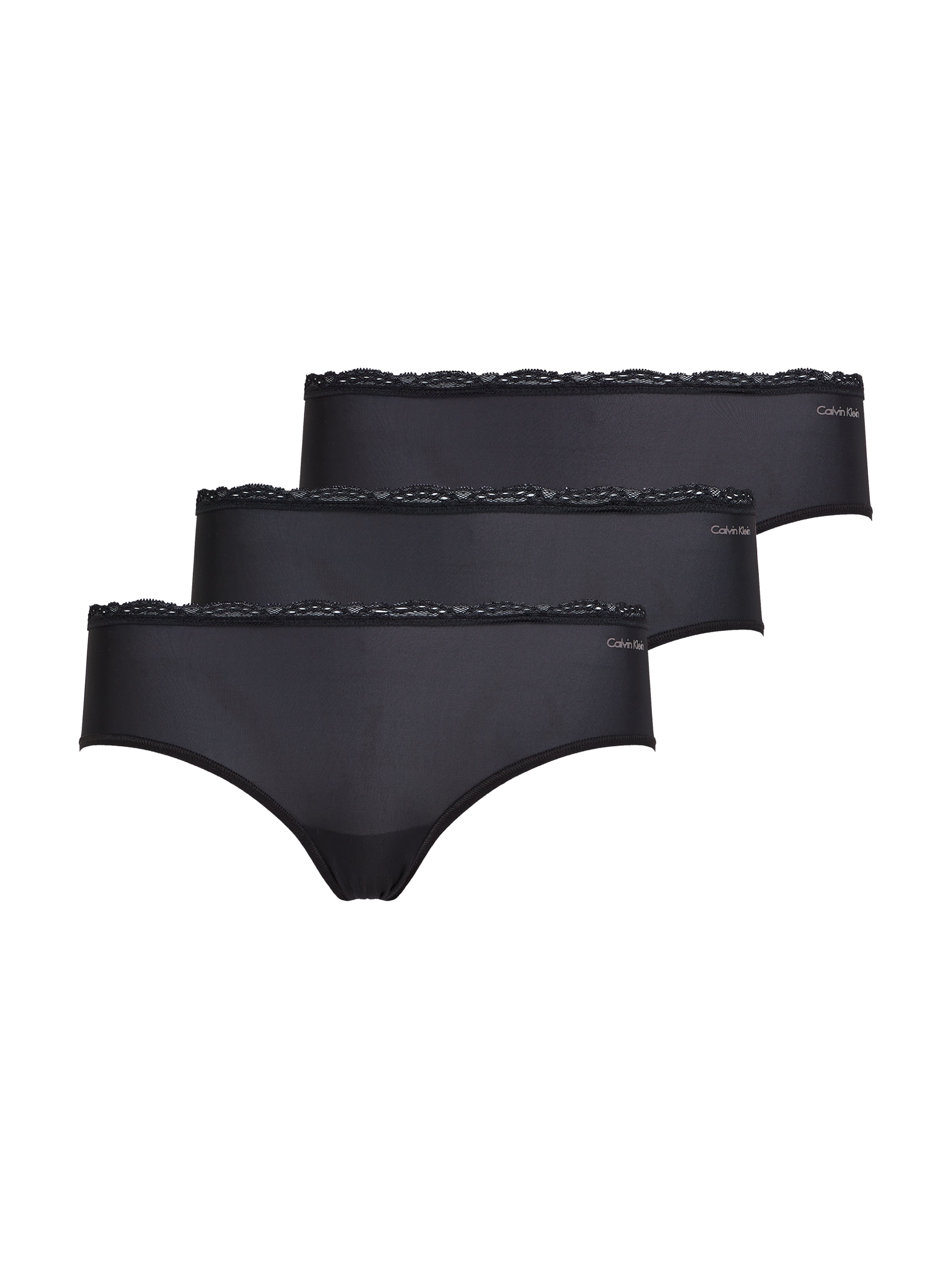 Calvin Klein Underwear Hipster »HIPSTER 3PK«, (Packung, 3 St., 3er-Pack), mit Logodruck