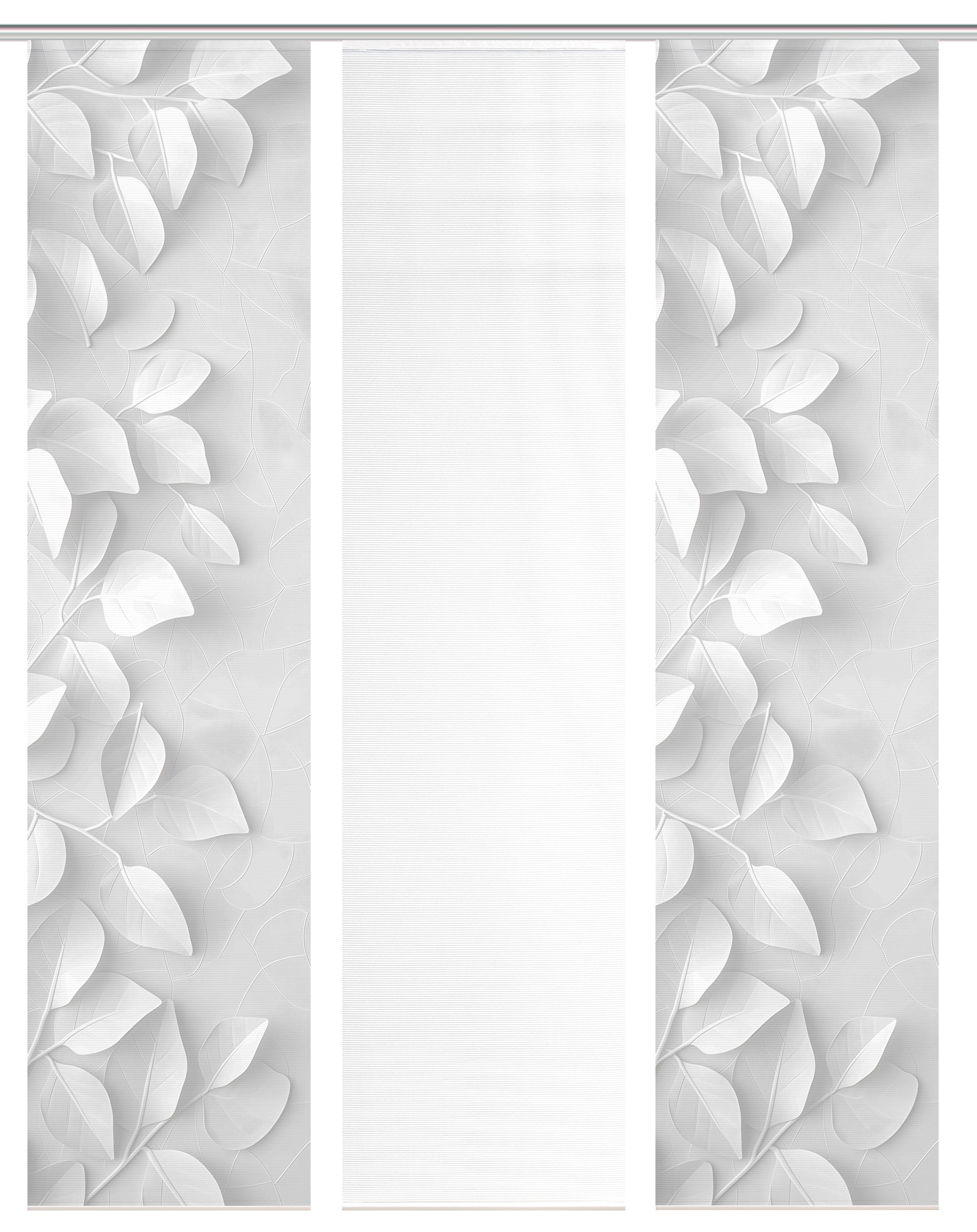 Vision S Schiebegardine »RIXA« Paneelwagen 3 Stk. tlg. Schiebevorhang,Bambusoptik,Digitaldruck,SET