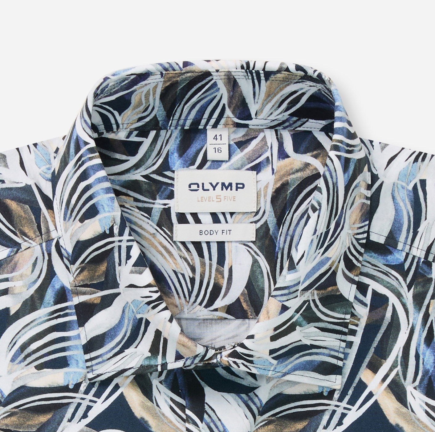 OLYMP Langarmhemd »Level Five« Businesshemd, body fit, New York Kentkragen