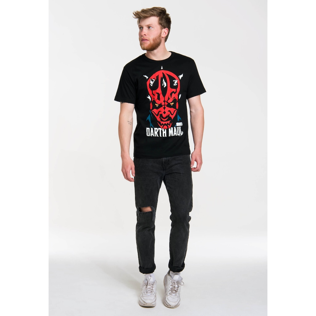 LOGOSHIRT T-Shirt »Darth Maul - Krieg der Sterne«