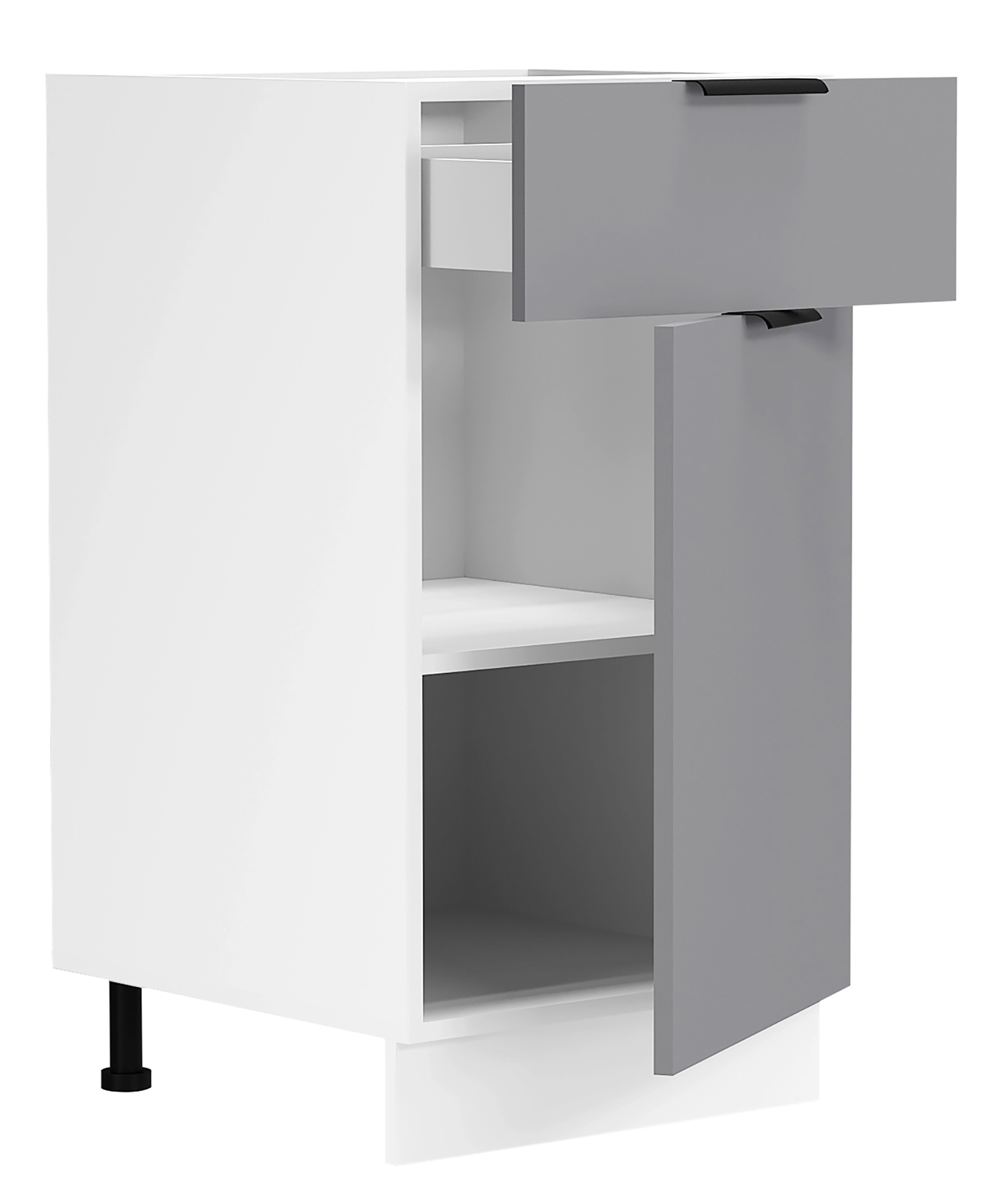 VCM Unterschrank »VCM Küchenschrank | Maße ca. H. 82 x B. 40 x T. 46 cm | Unterschrank mit einer Drehtüre und einer Schublade | Küchenmöbel - Fasola«, (1 St.)