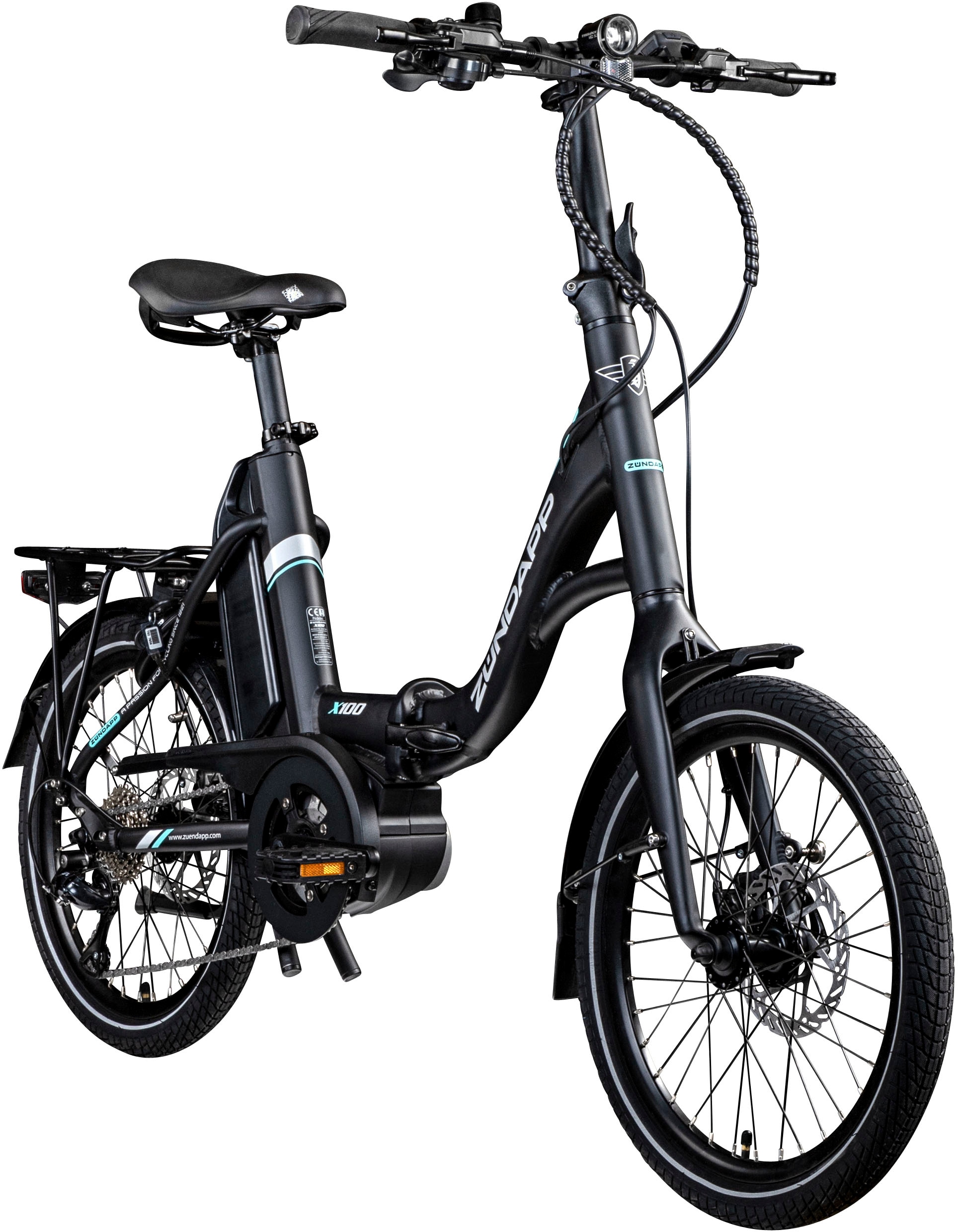 Zündapp E-Bike »X100«, 9 Gang, Shimano, Sora, Mittelmotor 250 W