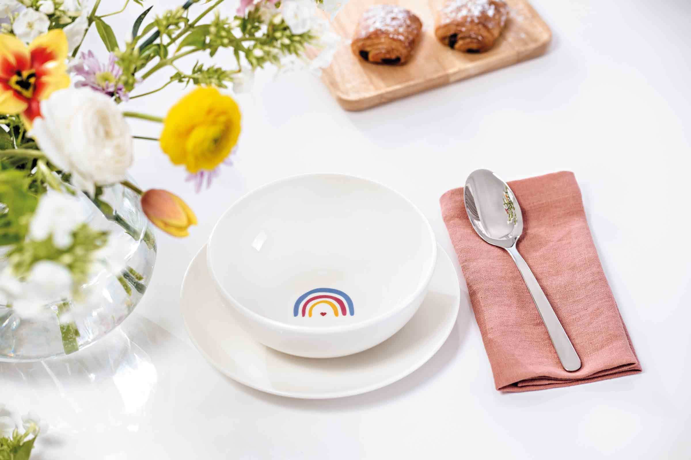 Villeroy & Boch Schale »Müslischalen Be Happy With Love ø 16,9 cm 4er Set bunt«
