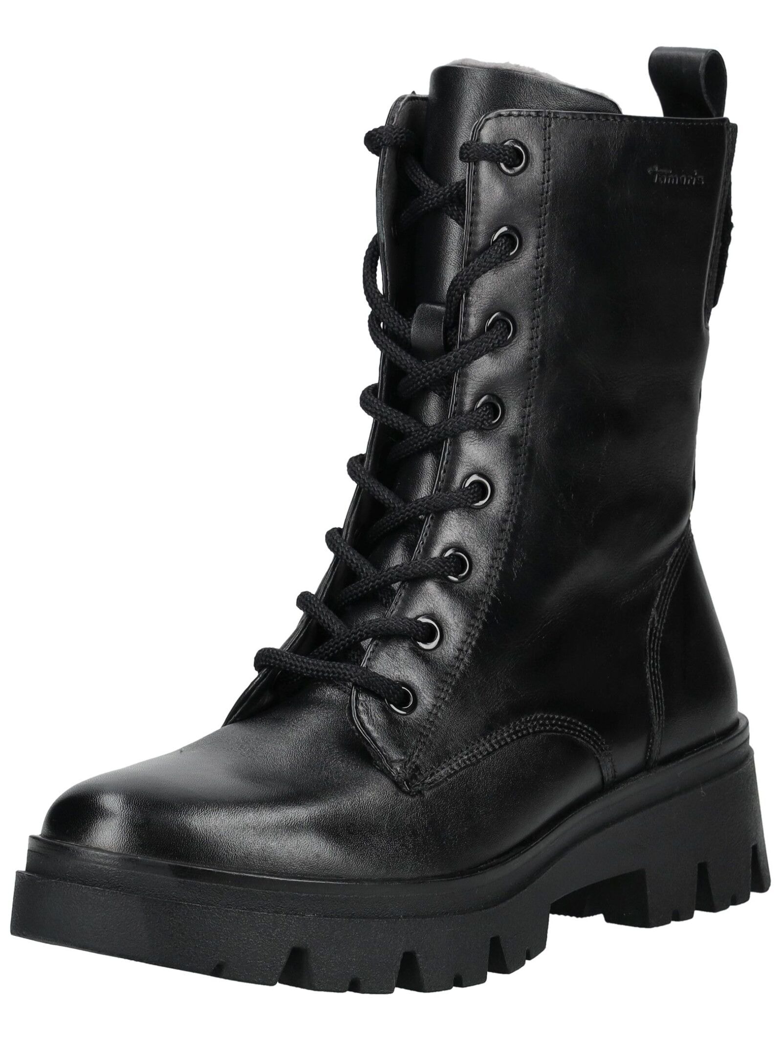 Tamaris Schnürstiefelette "Tamaris Stiefelette Lederimitat" günstig online kaufen